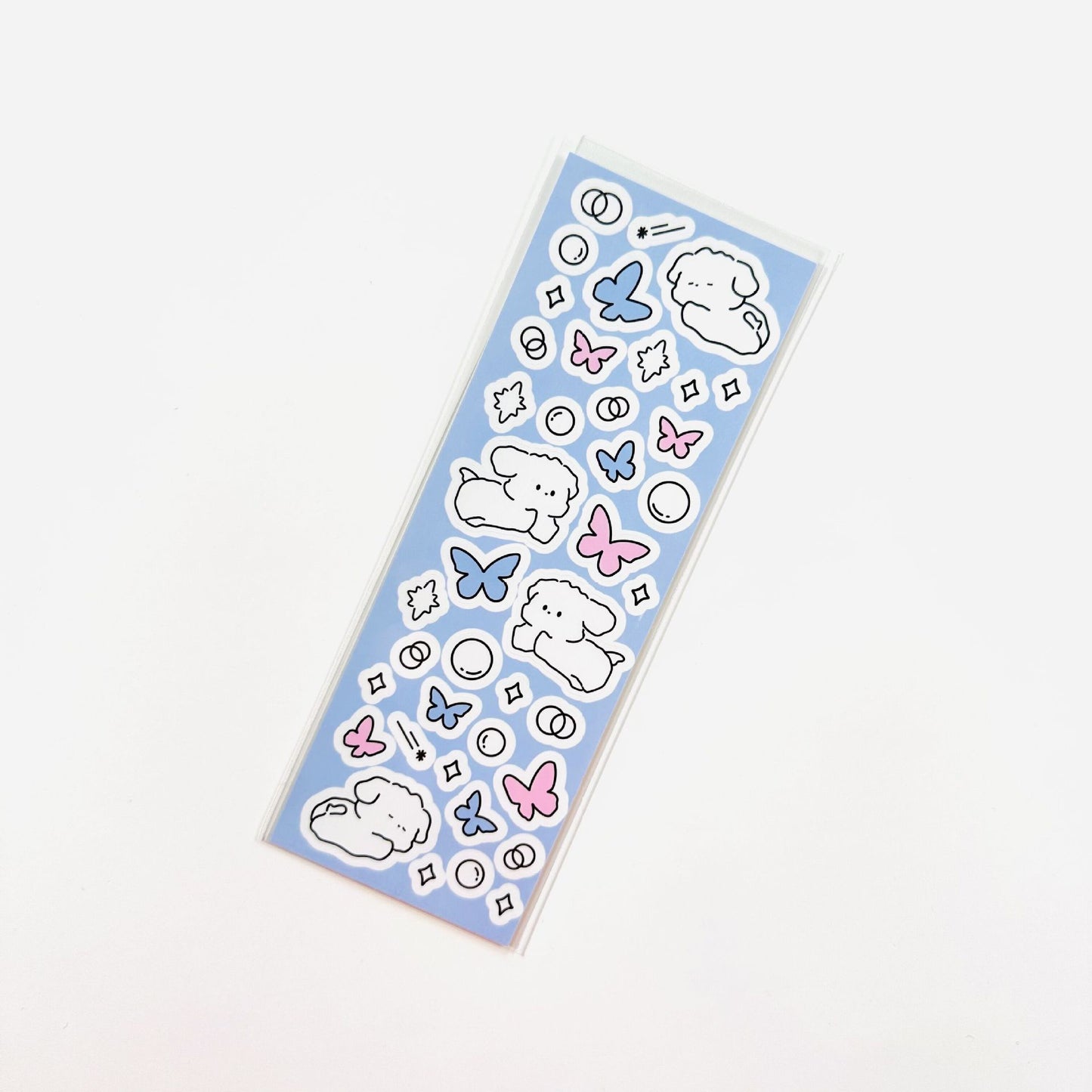 Kawaii Cartoon Puppy Stickers