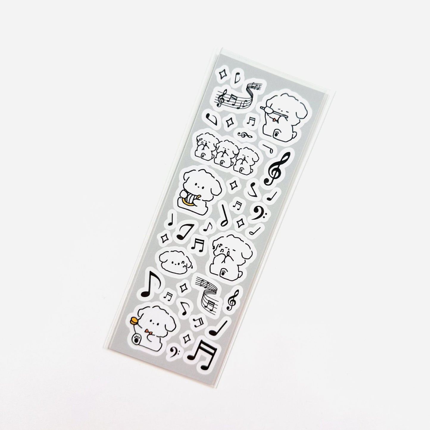Kawaii Cartoon Puppy Stickers