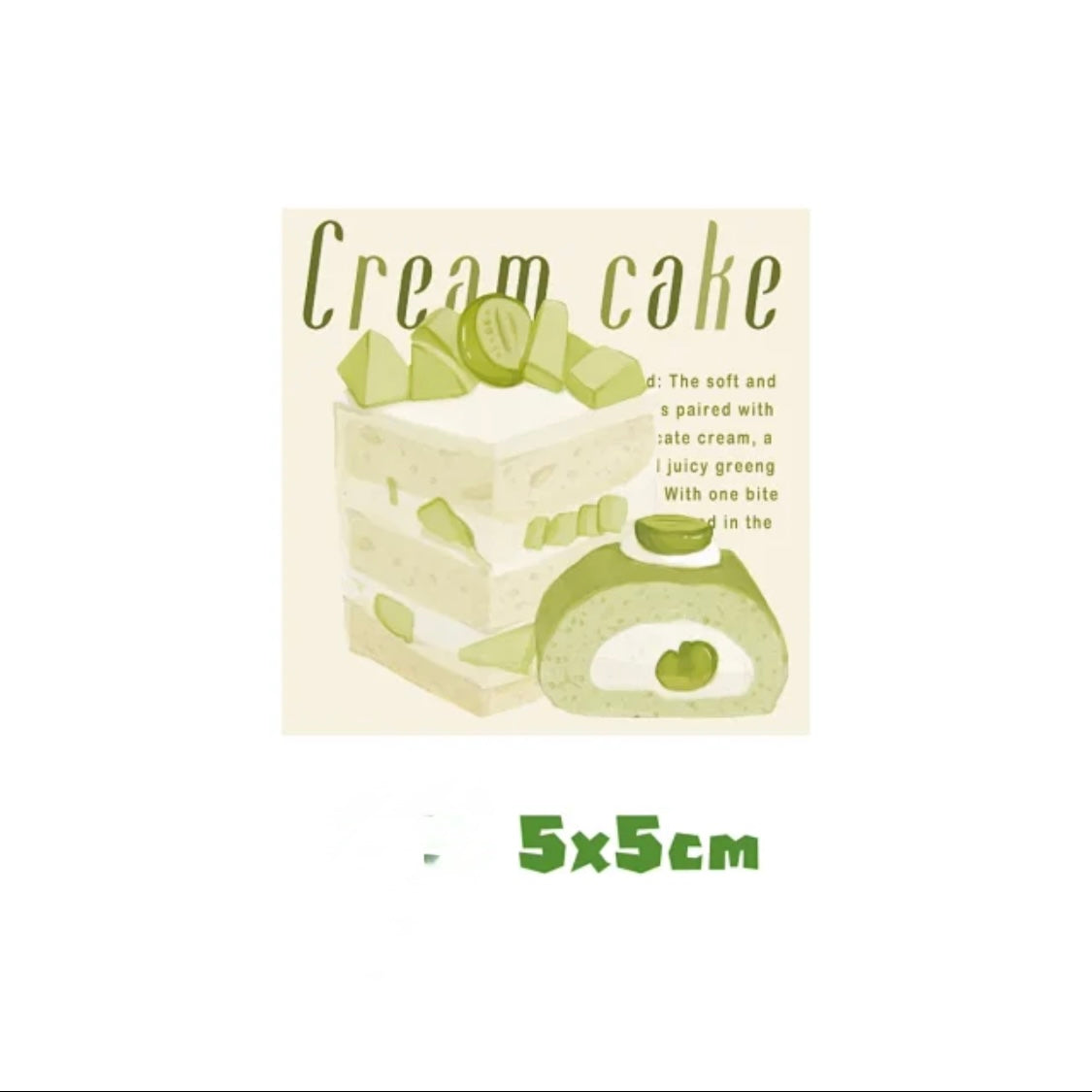 Green Grape Food Series Stickers