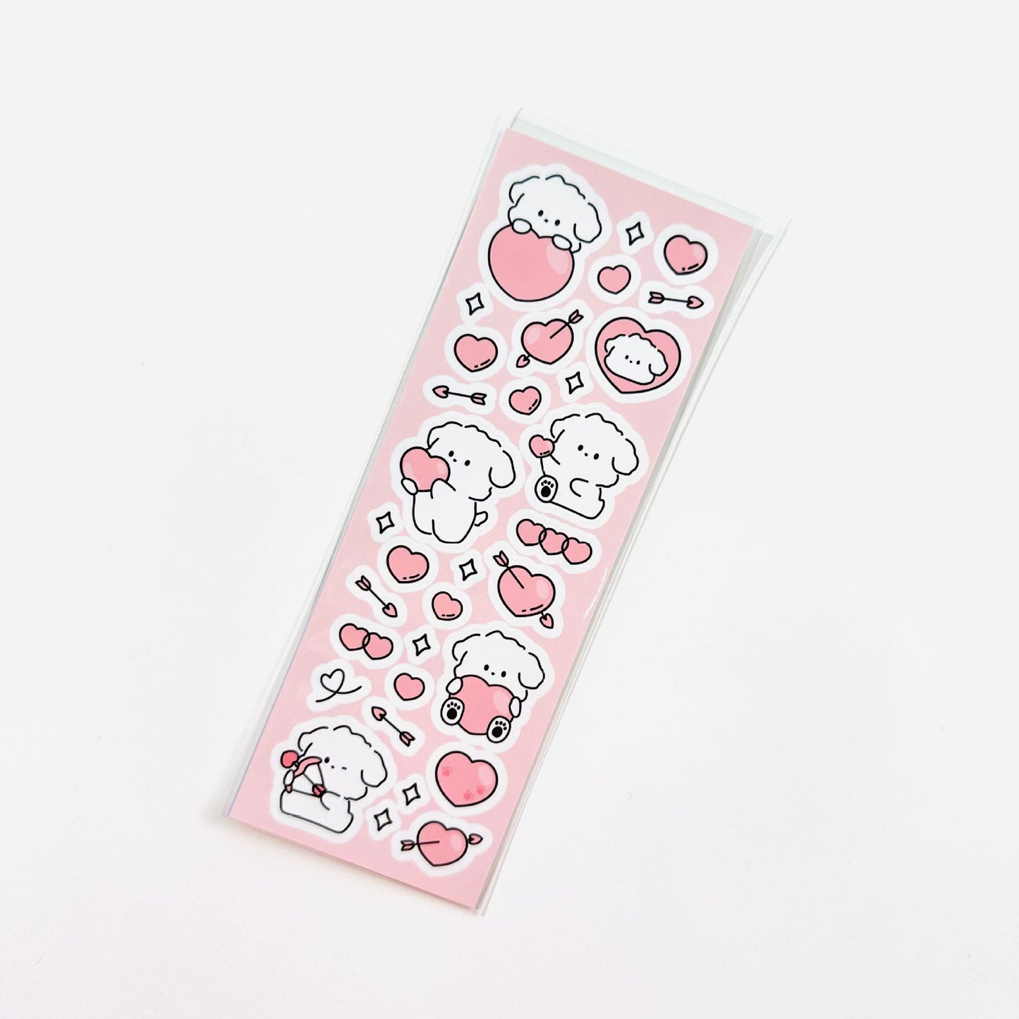 Kawaii Cartoon Puppy Stickers