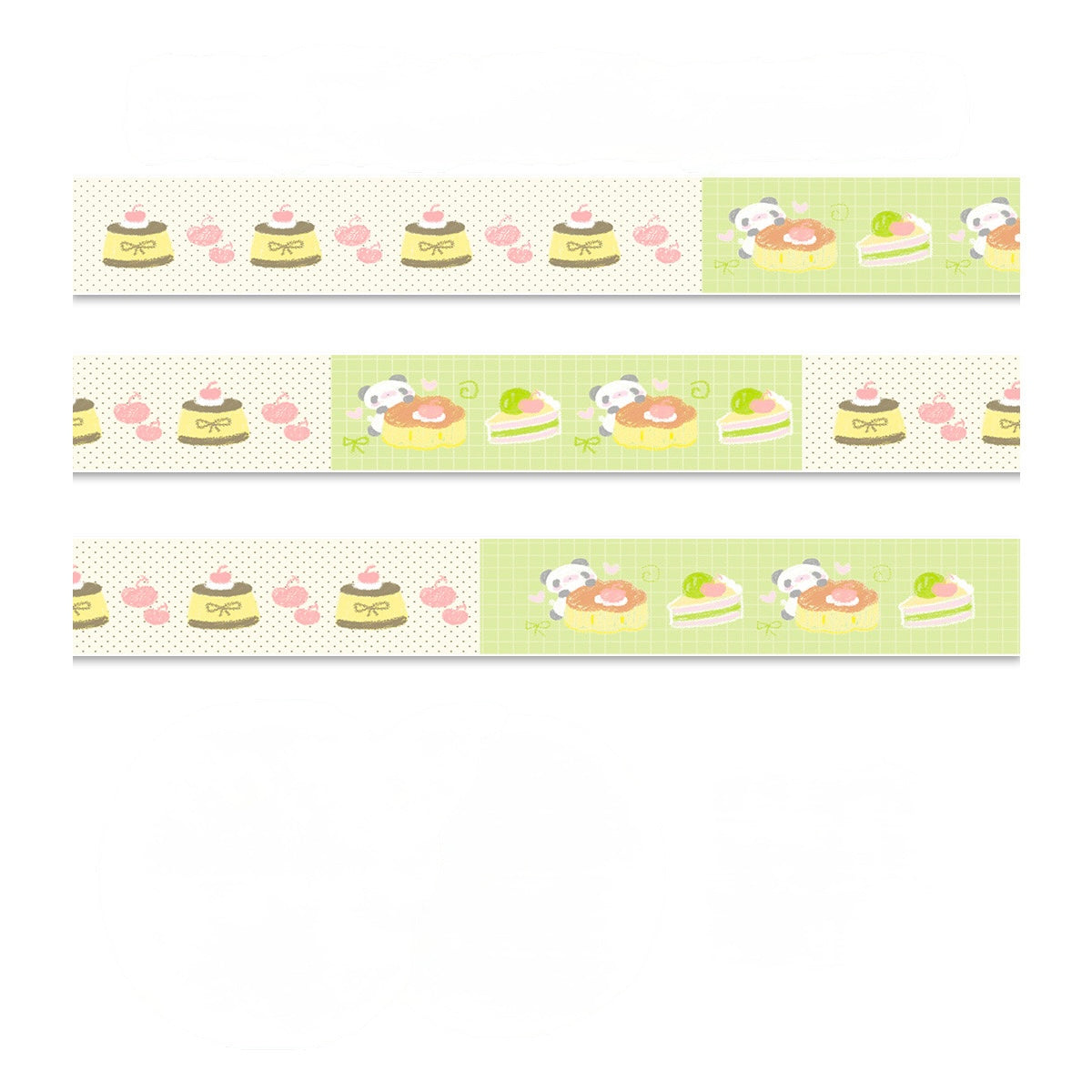 Kawaii Japanese Spring Series Glitter Tape - 1.2 x 300 cm, 1 Roll