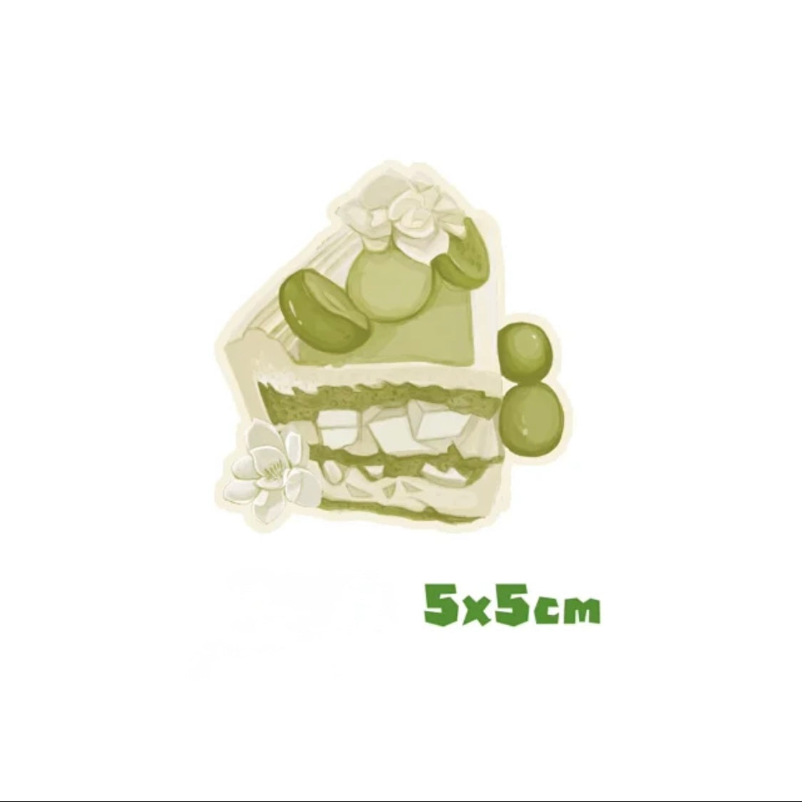 Green Grape Food Series Stickers