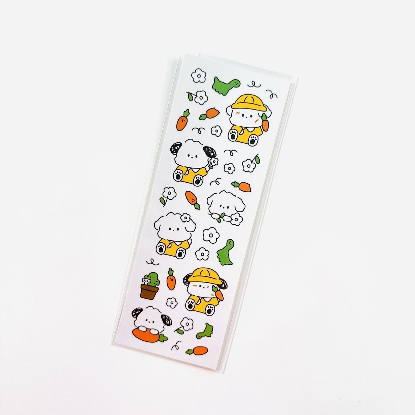 Kawaii Cartoon Puppy Stickers