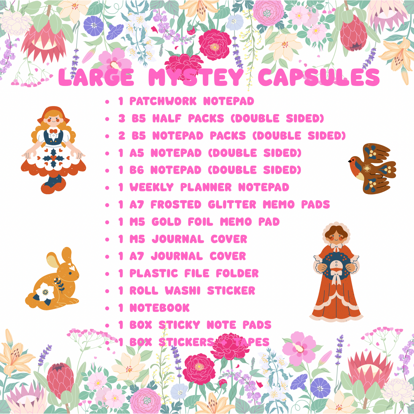 Kawaii Stationery Large Mystery Capsules