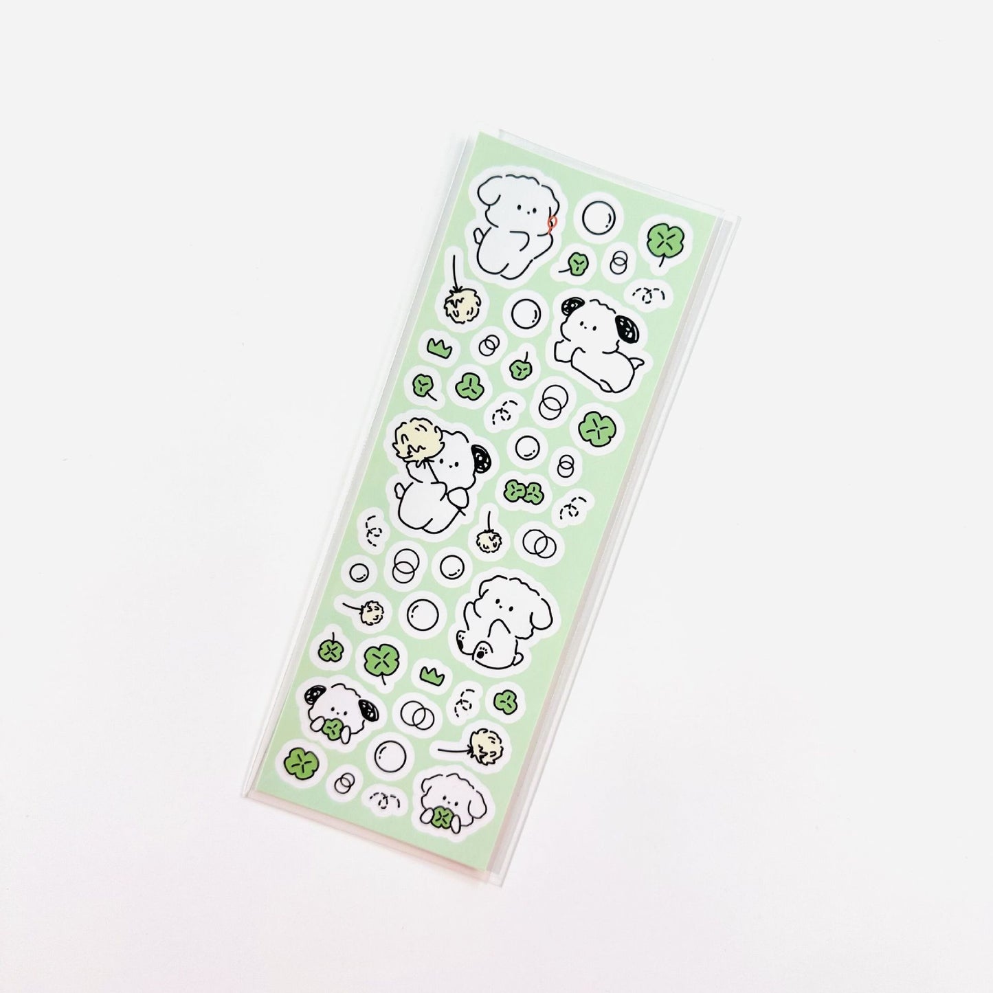 Kawaii Cartoon Puppy Stickers