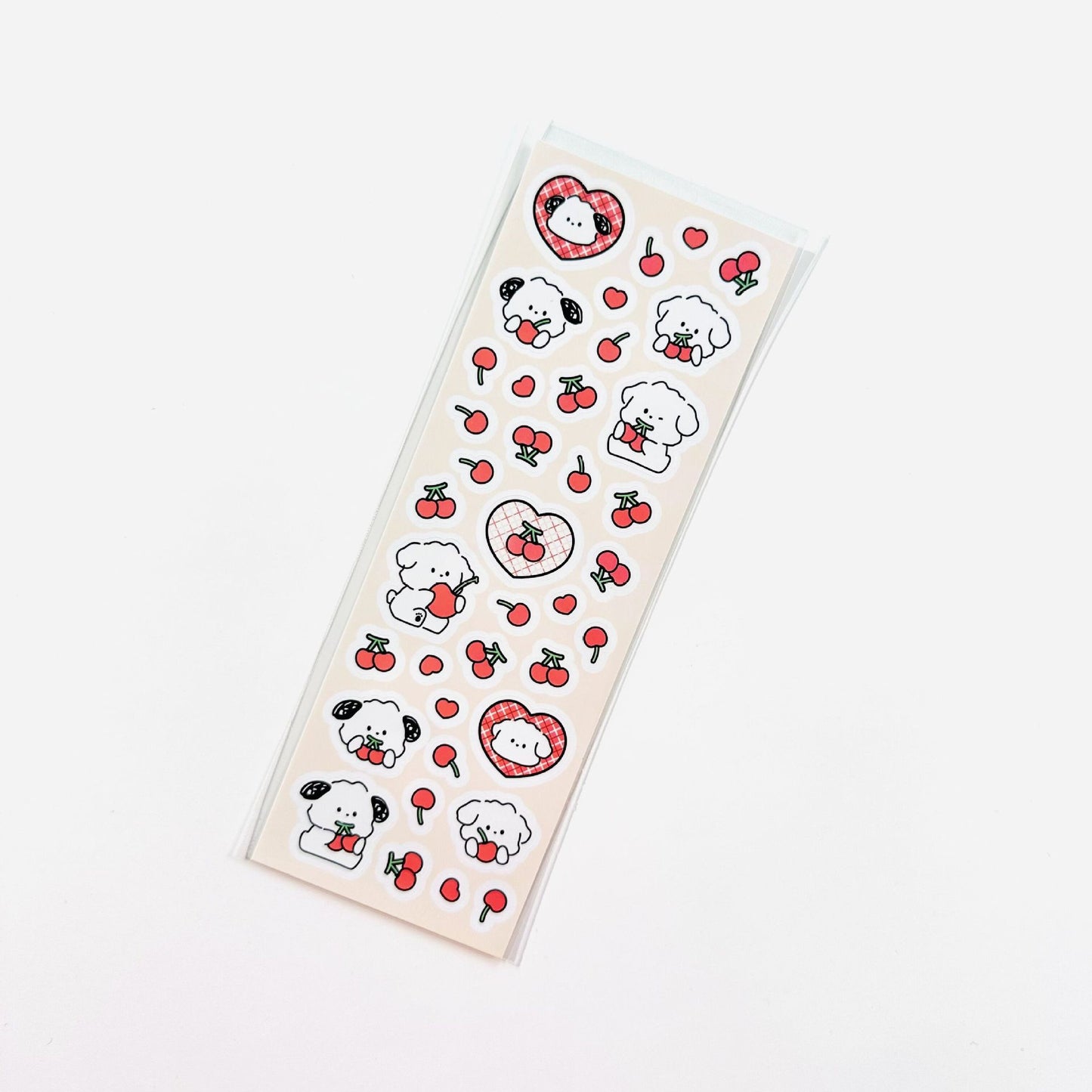 Kawaii Cartoon Puppy Stickers