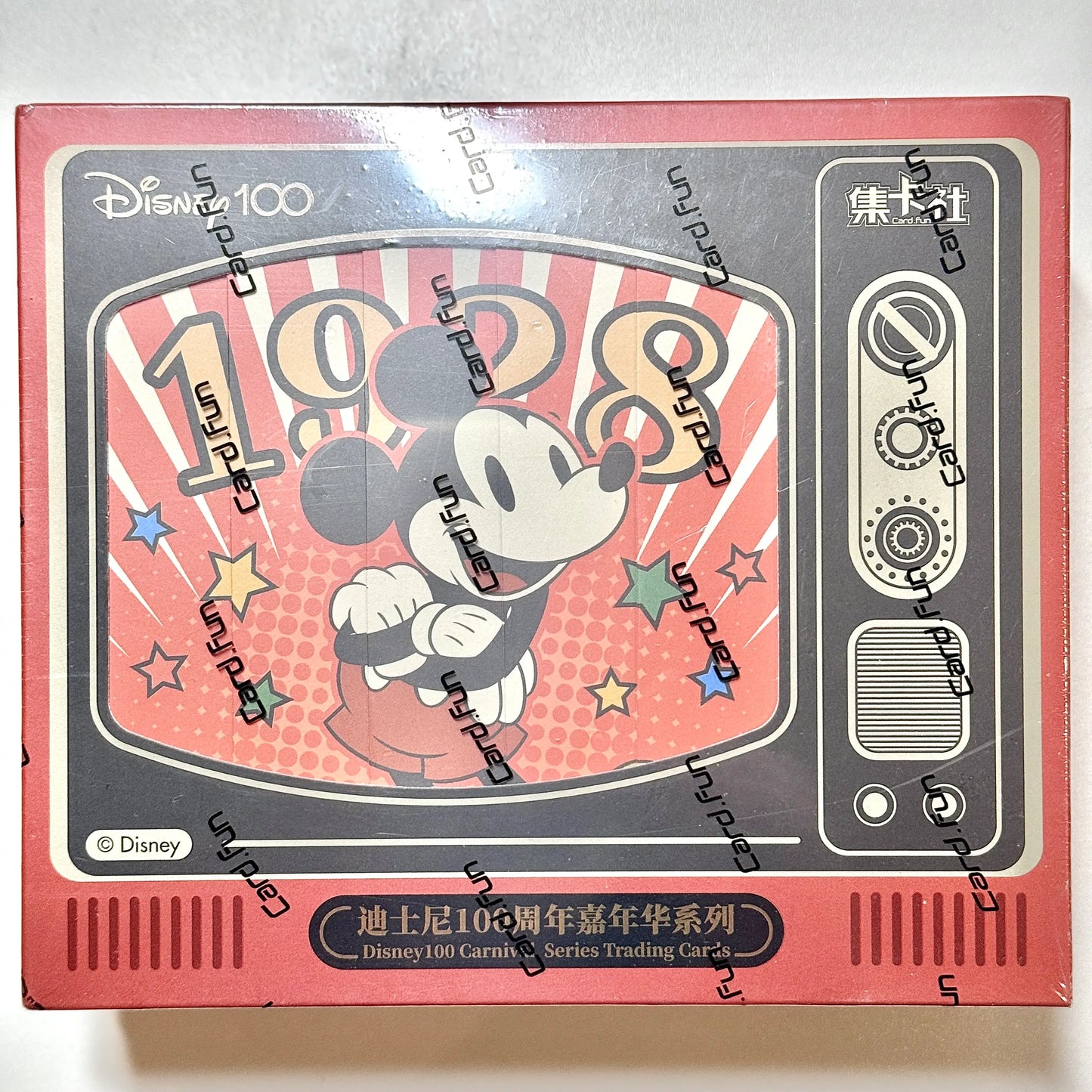 CardFun Disney 100 Carnival Trading Cards Sealed Booster Box