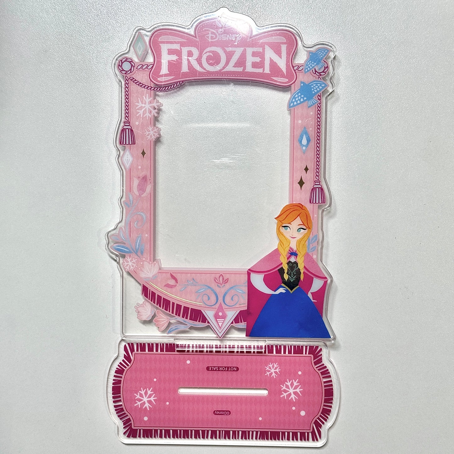 Card Fun Disney Princess Frozen Anna Acrylic Card Display Stand Case