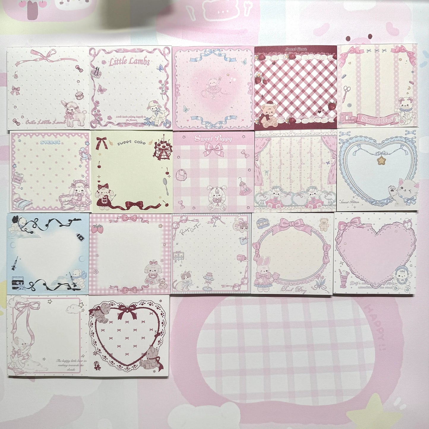 Waltz Memo Sheets - Sample Pack