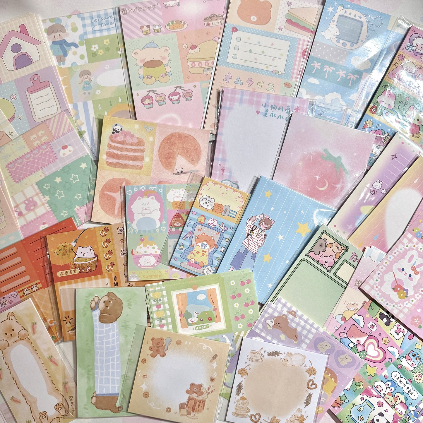 Kawaii 60pcs Memo Sheets Grab Bag