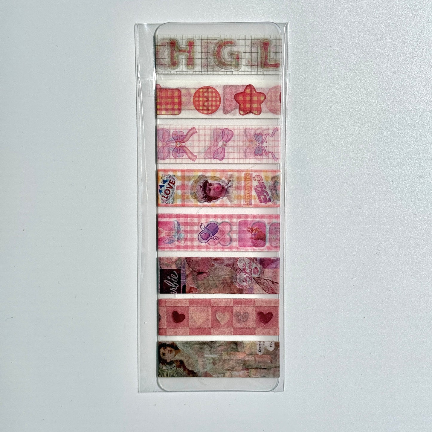 Kawaii Washi Tape Sample Card - 19 in (50 cm)/style