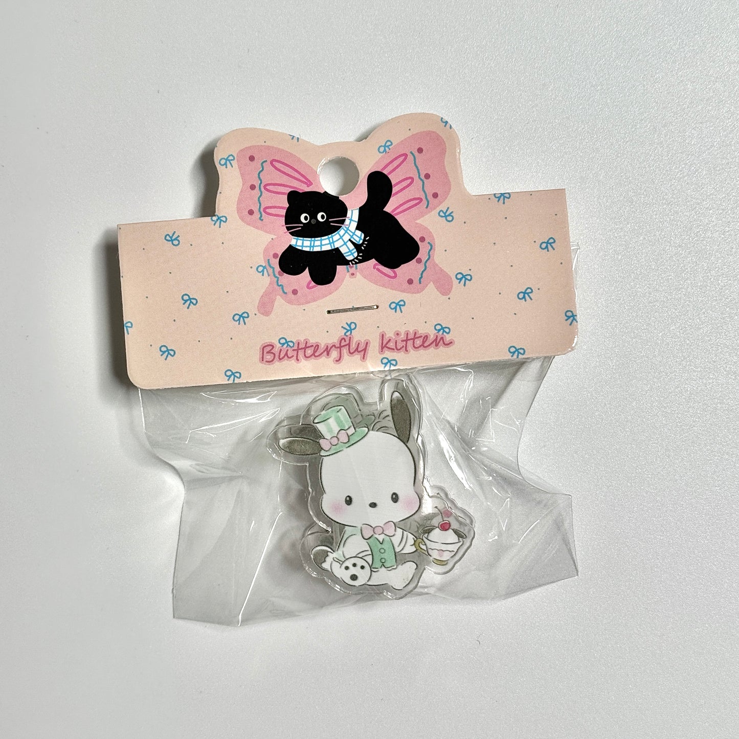 Cute Stationery Sanrio Acrylic Journal Clips Paper Clips Decorative Bookmark Binder Clips Memo Clips