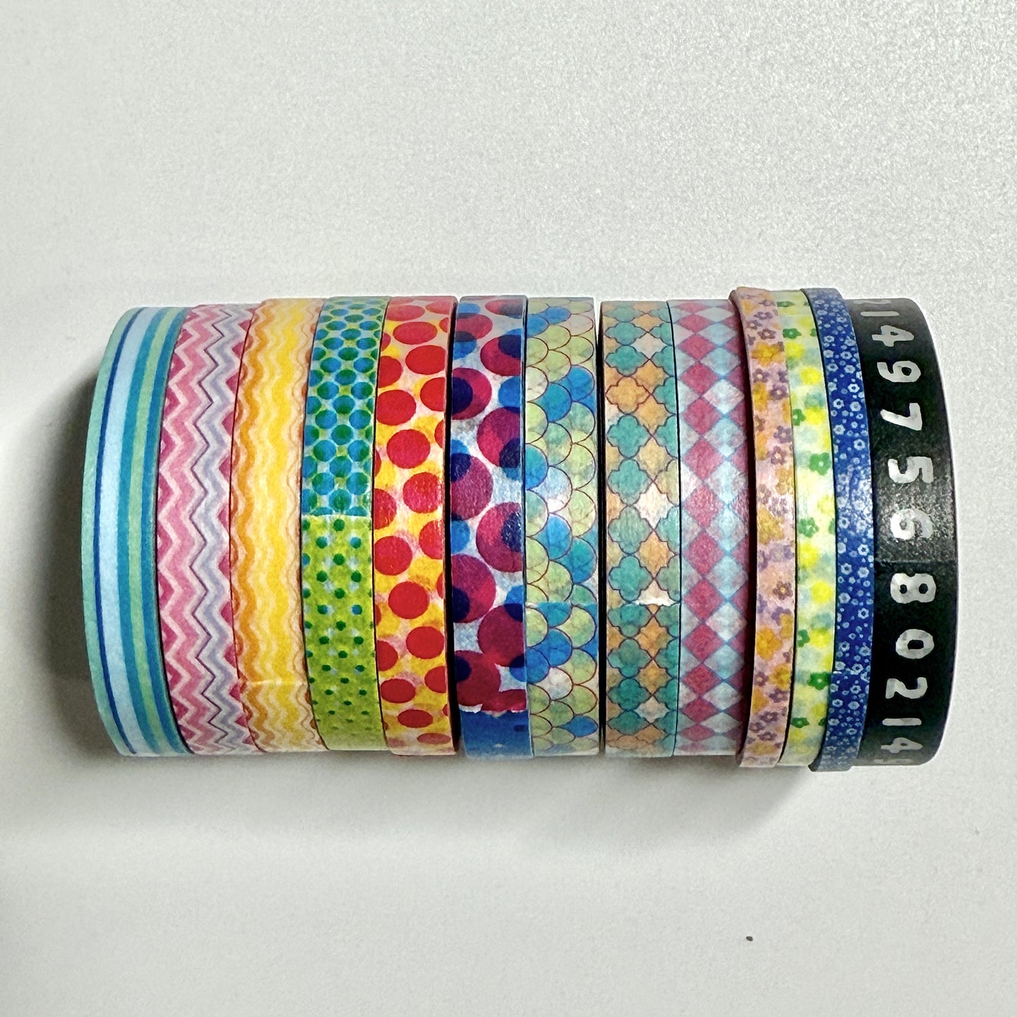 Japanese MT slim Washi Tape Sample - scrabook supplies, planner accessories, journaling supplies, planner accessories, journaling supplies