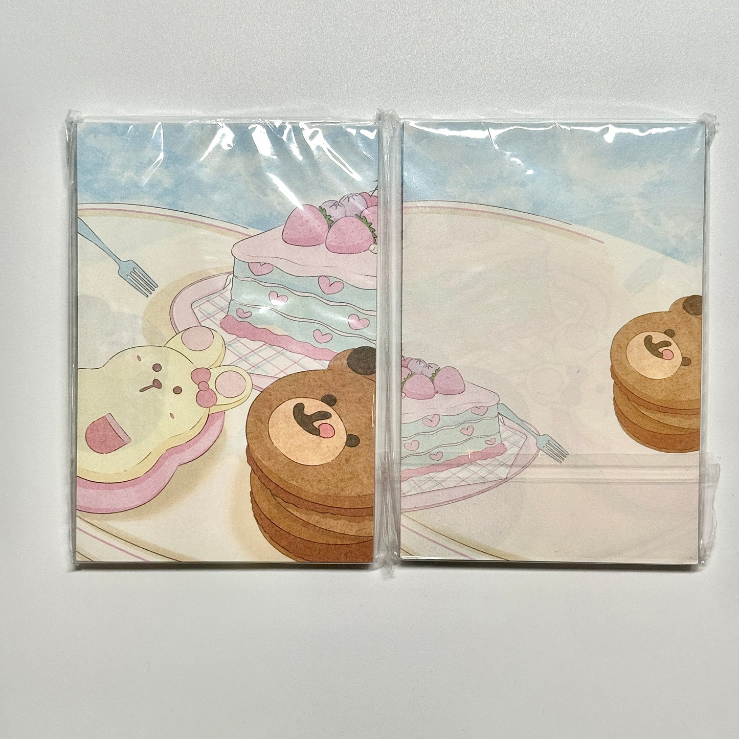 Honey Bear Cookies Double Sided Memo Pad - 50 sheets, 1 unit