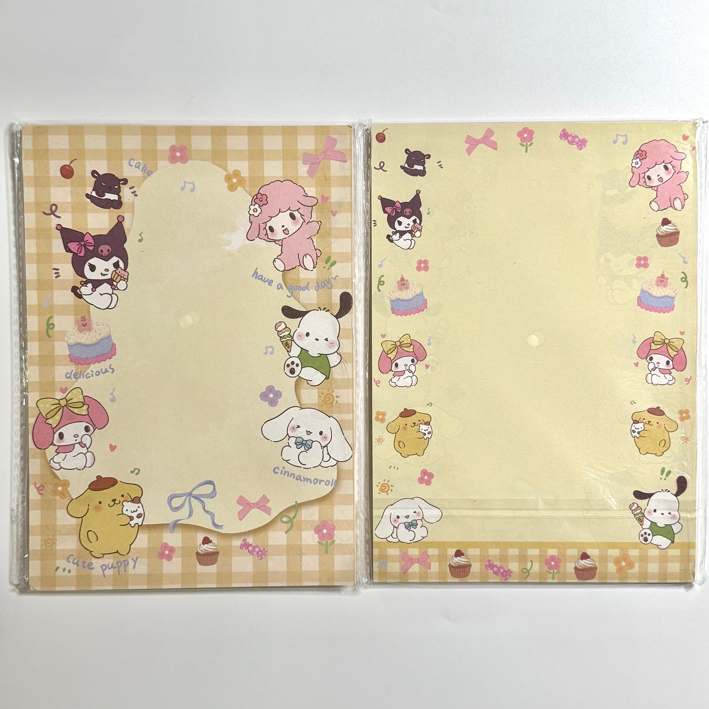 A5 Cute Cartoon Double Sided Notepad - 5.83 x 8.27 in, 30 sheets, 1 unit, Calendars, Weekly Planner