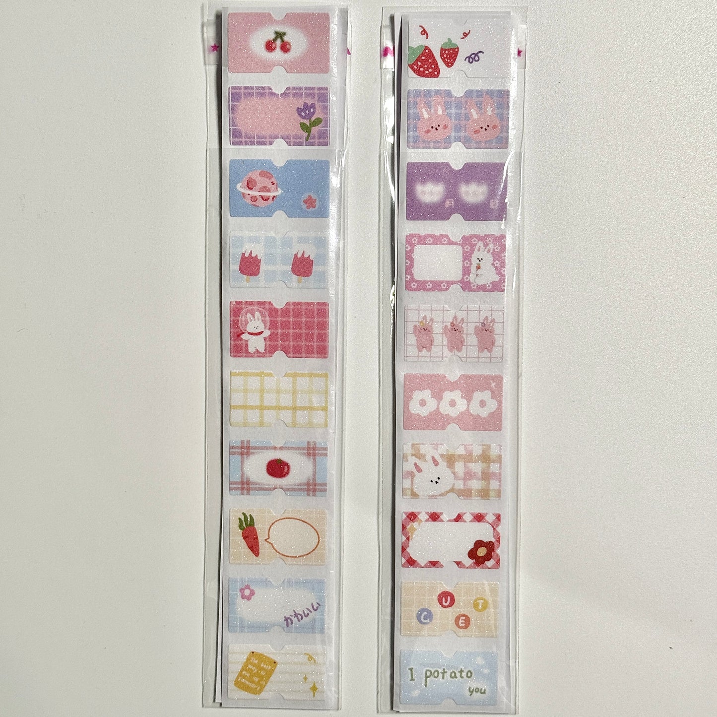 Kawaii Planner Stickers Index Stickers Bookmarks Index Tabs Labeling Tabs Sample Pack