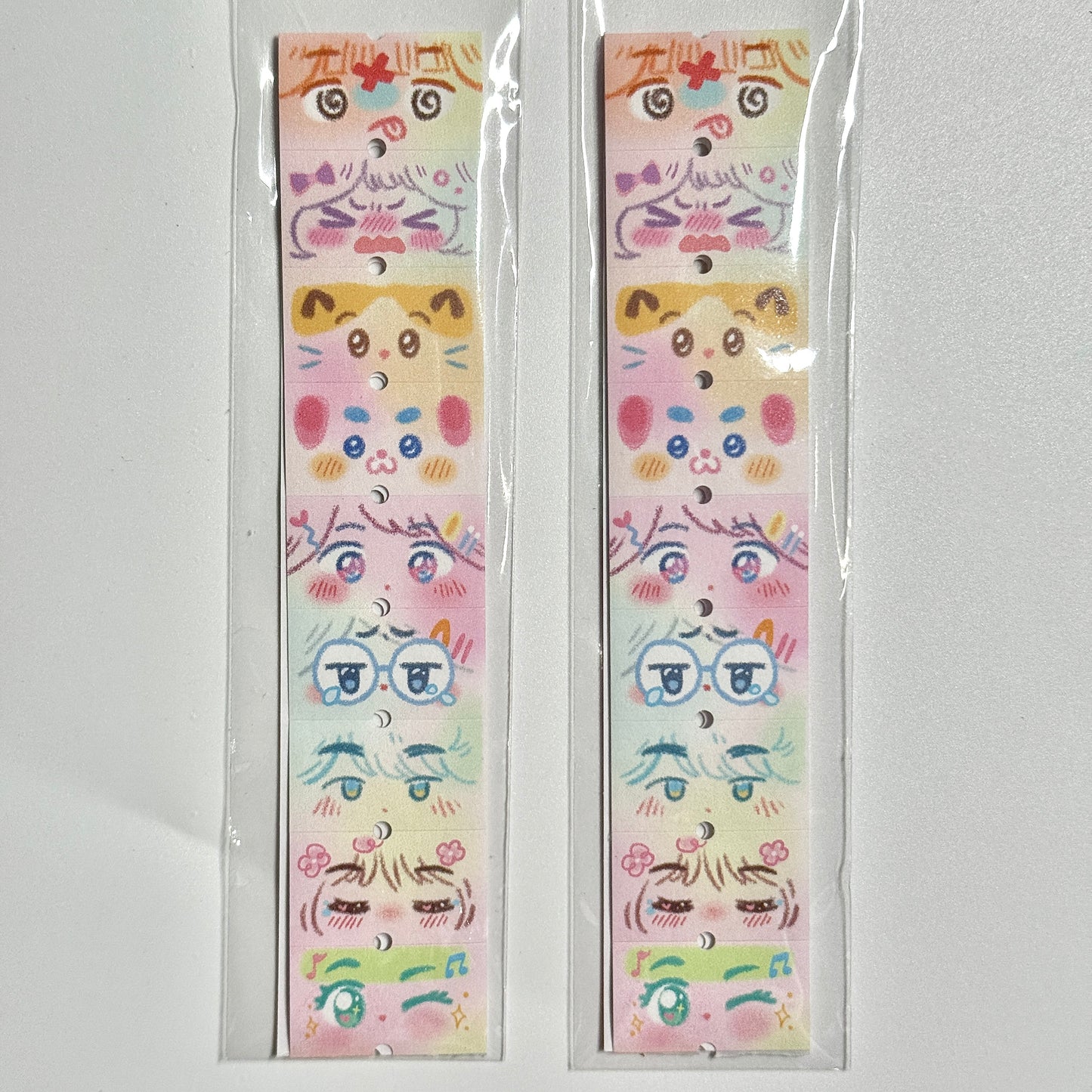 Kawaii Planner Stickers Index Stickers Bookmarks Index Tabs Labeling Tabs Sample Pack