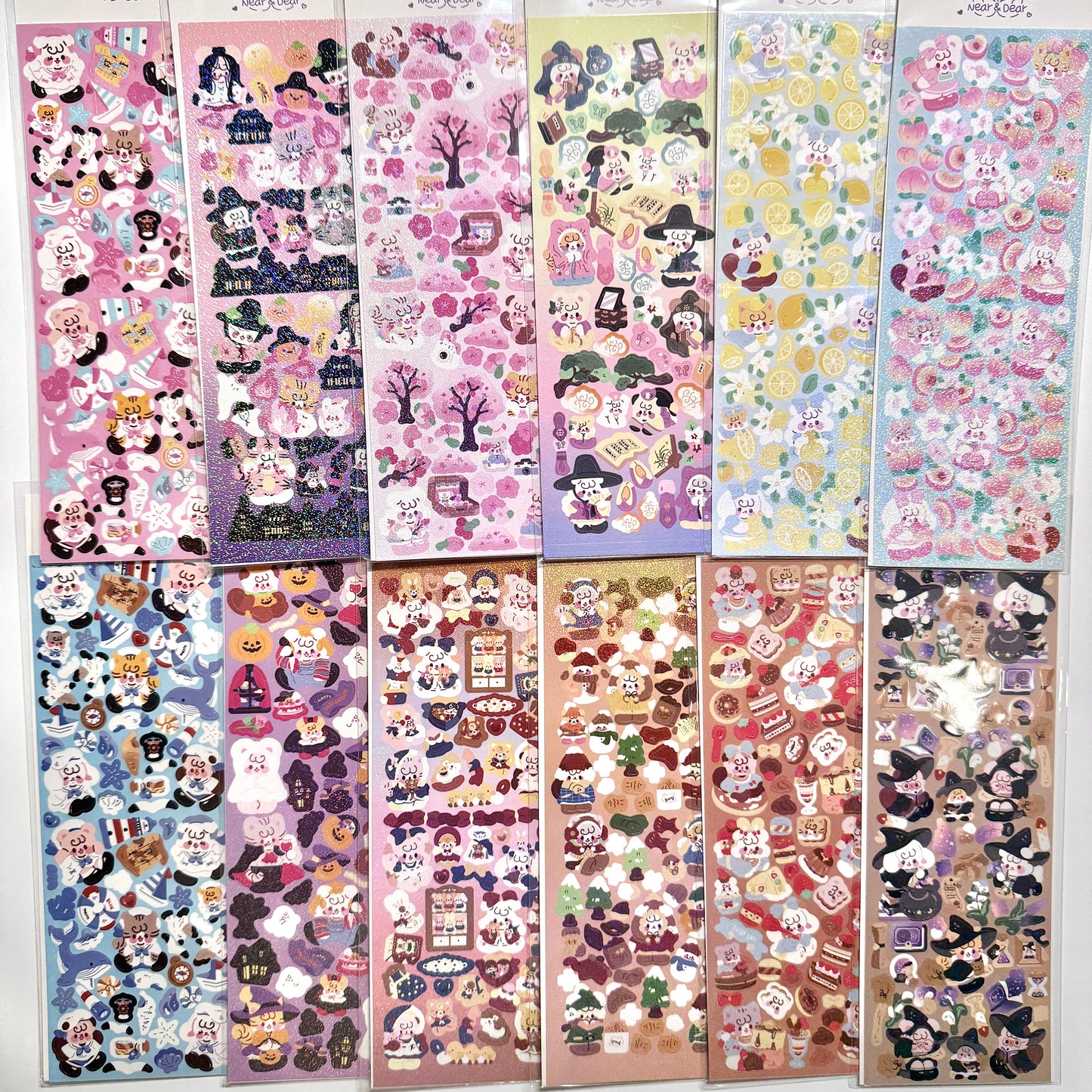 Korean Cute Cartoon Stickers