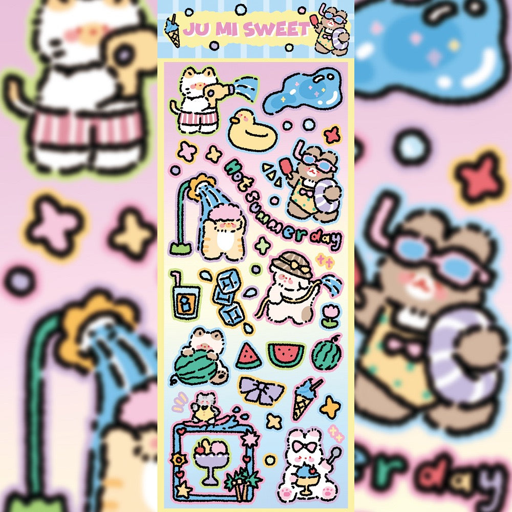 Korean Cute Cartoon Stickers