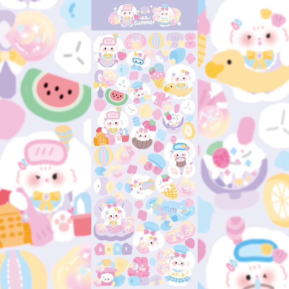 Korean Cute Cartoon Stickers