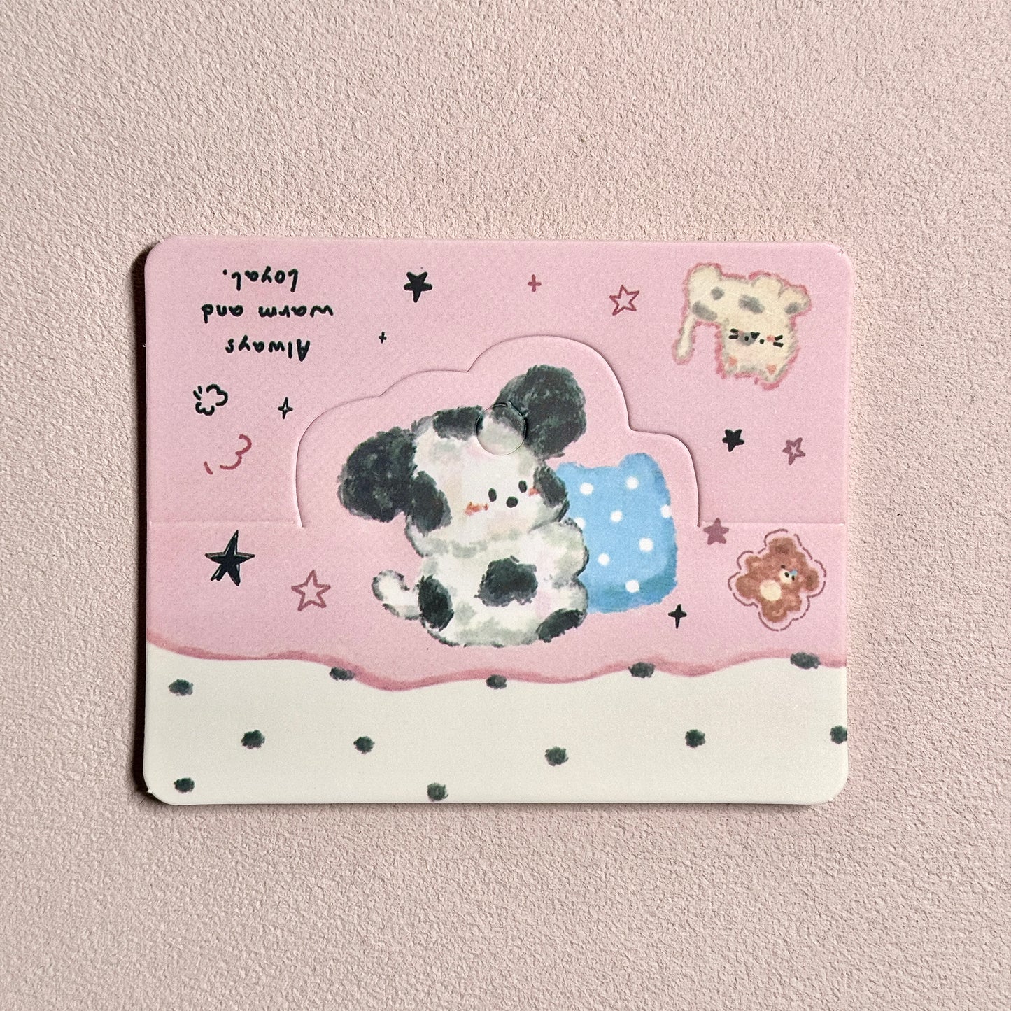 Die Cut Head Cards - 4 in