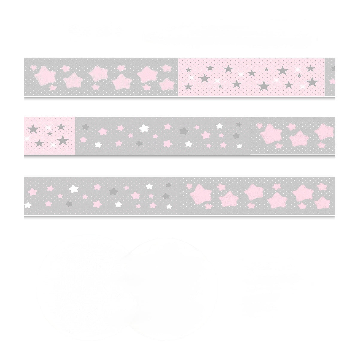 Kawaii Japanese Spring Series Glitter Tape - 1.2 x 300 cm, 1 Roll