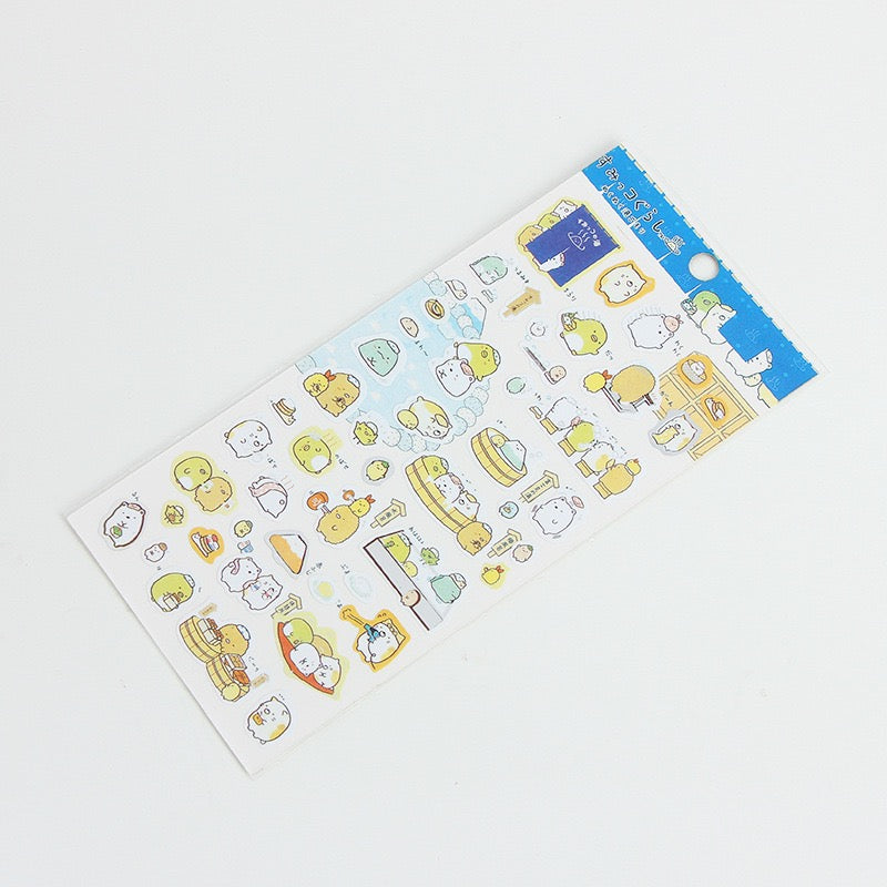 Japanese Sumikko Gurashi Gold Foil Stickers