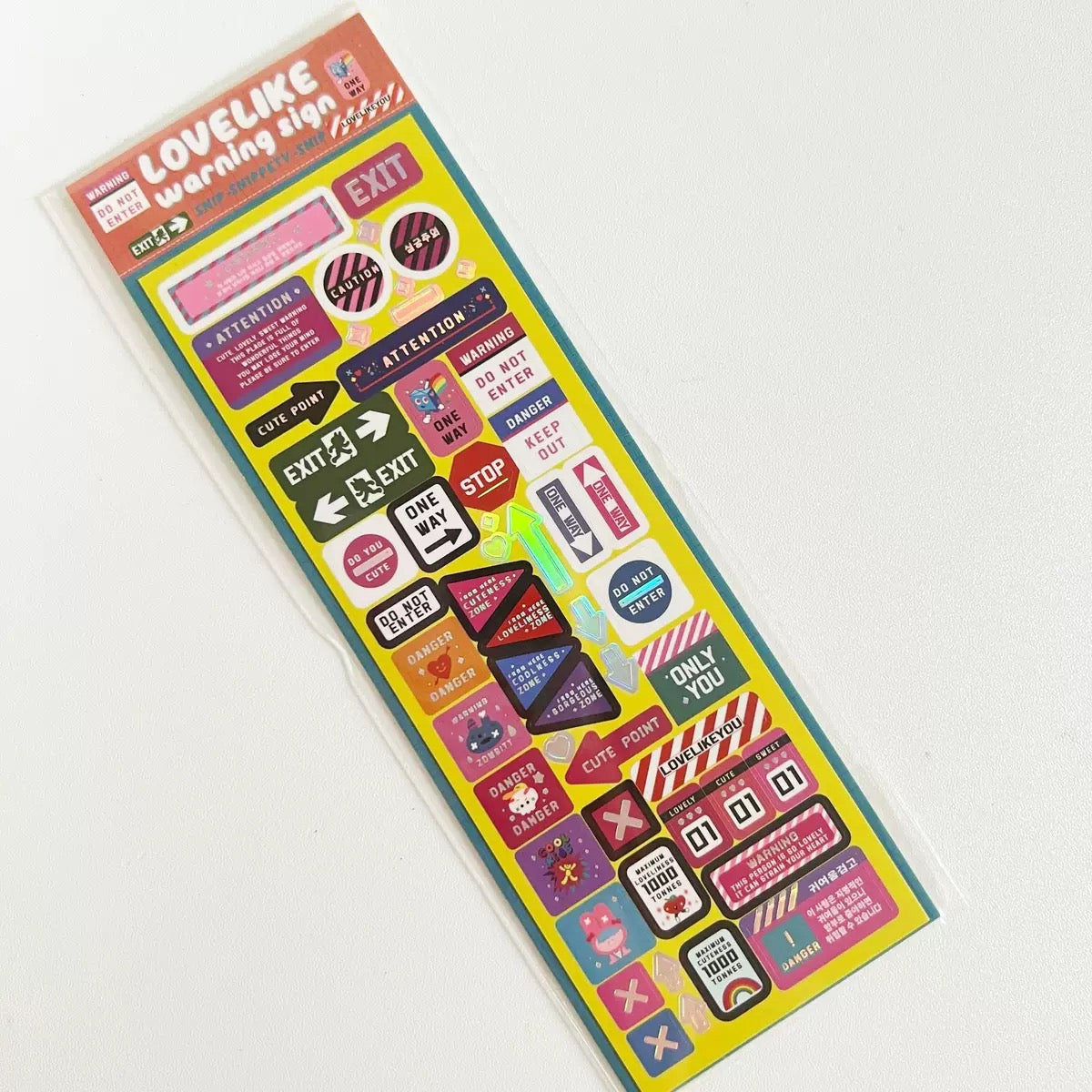 Wakawaka Alphabets Elements Stickers