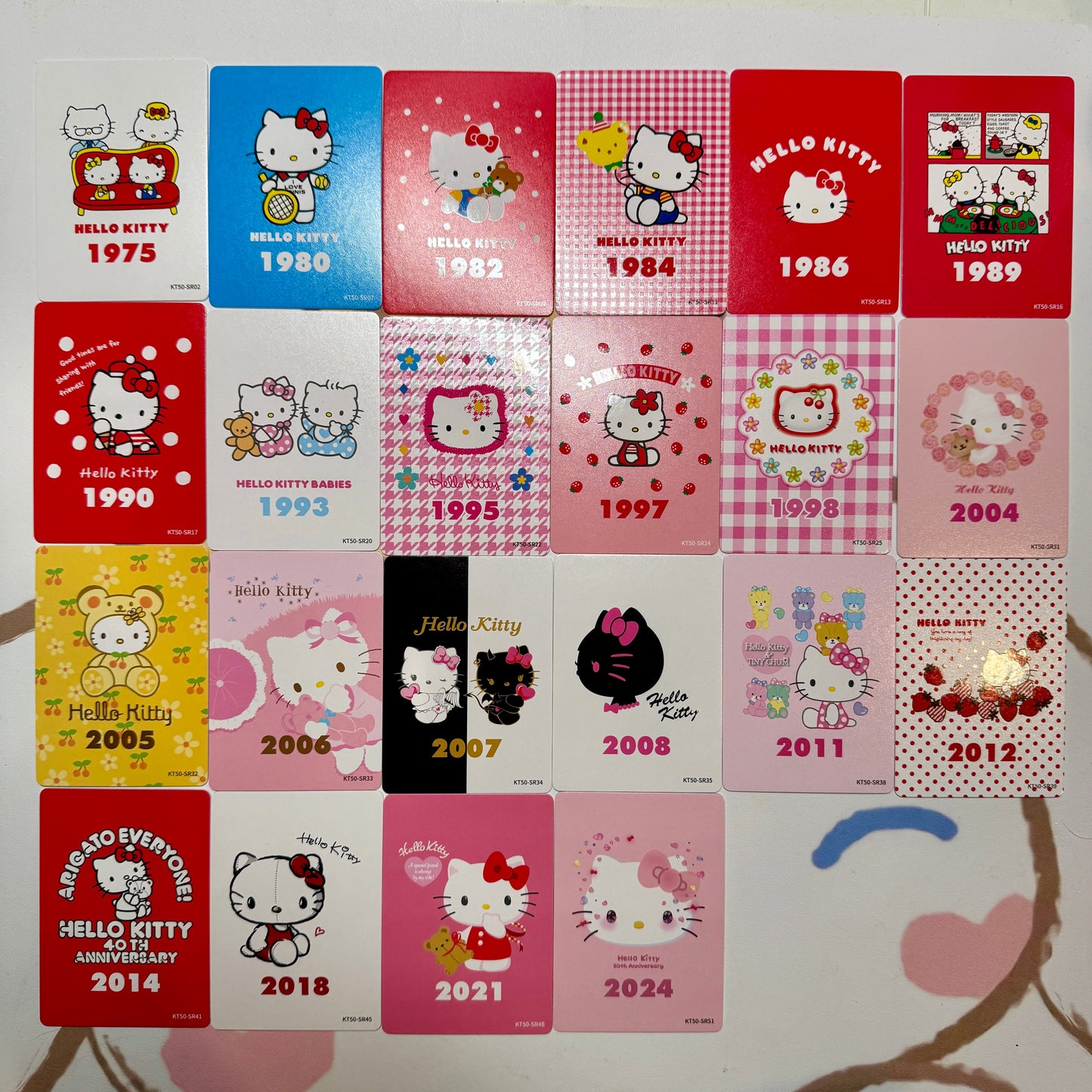 Sanrio Hello Kitty 50th Anniversary Trading Card