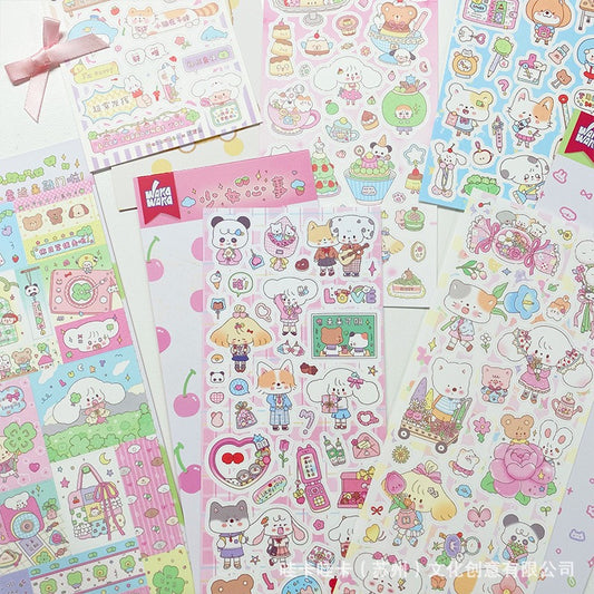 Wakawaka Kawaii Stickers