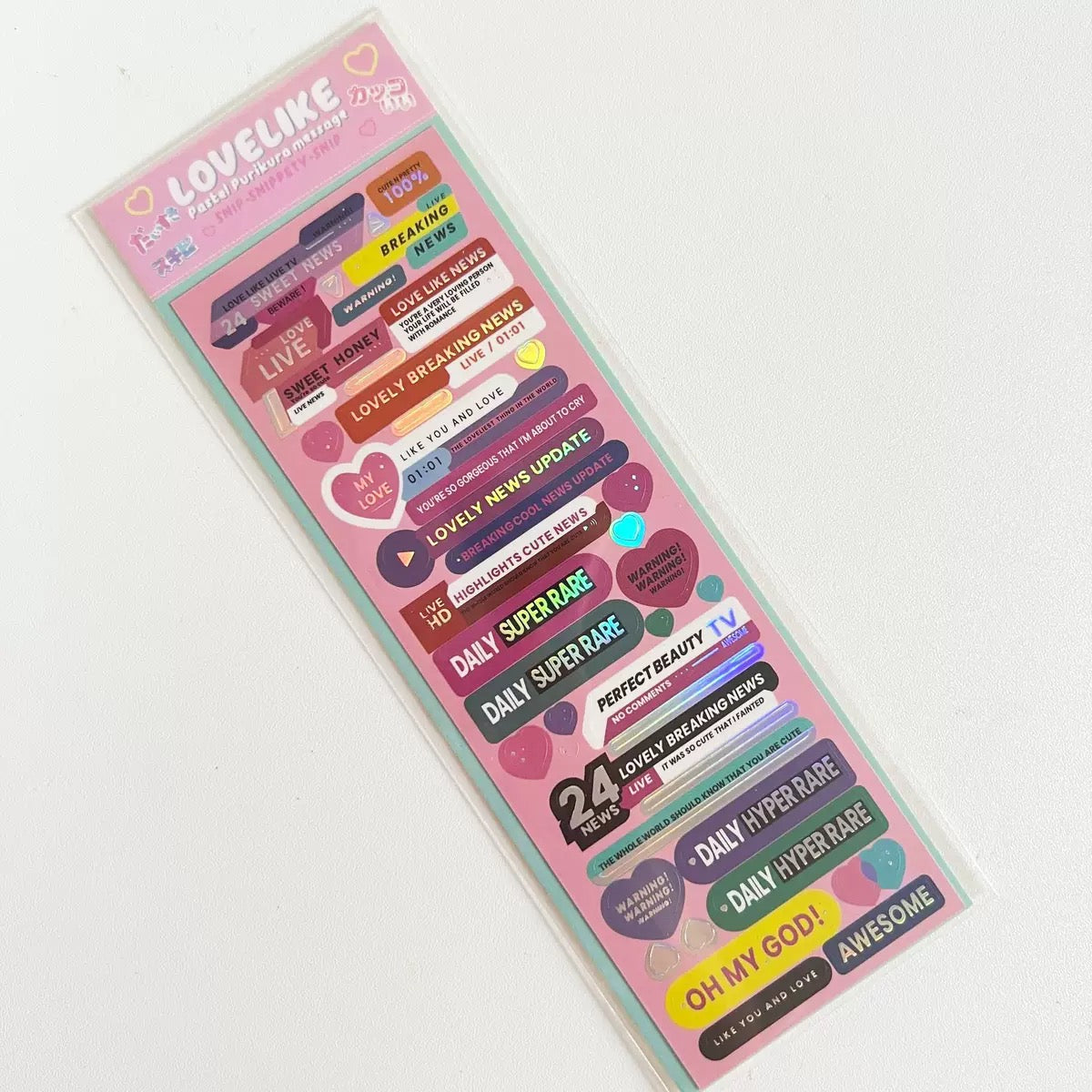 Wakawaka Alphabets Elements Stickers