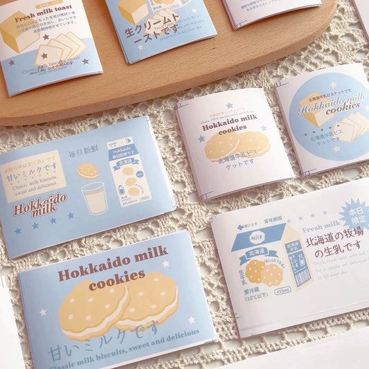 Milk Cookie Food Series Stickers