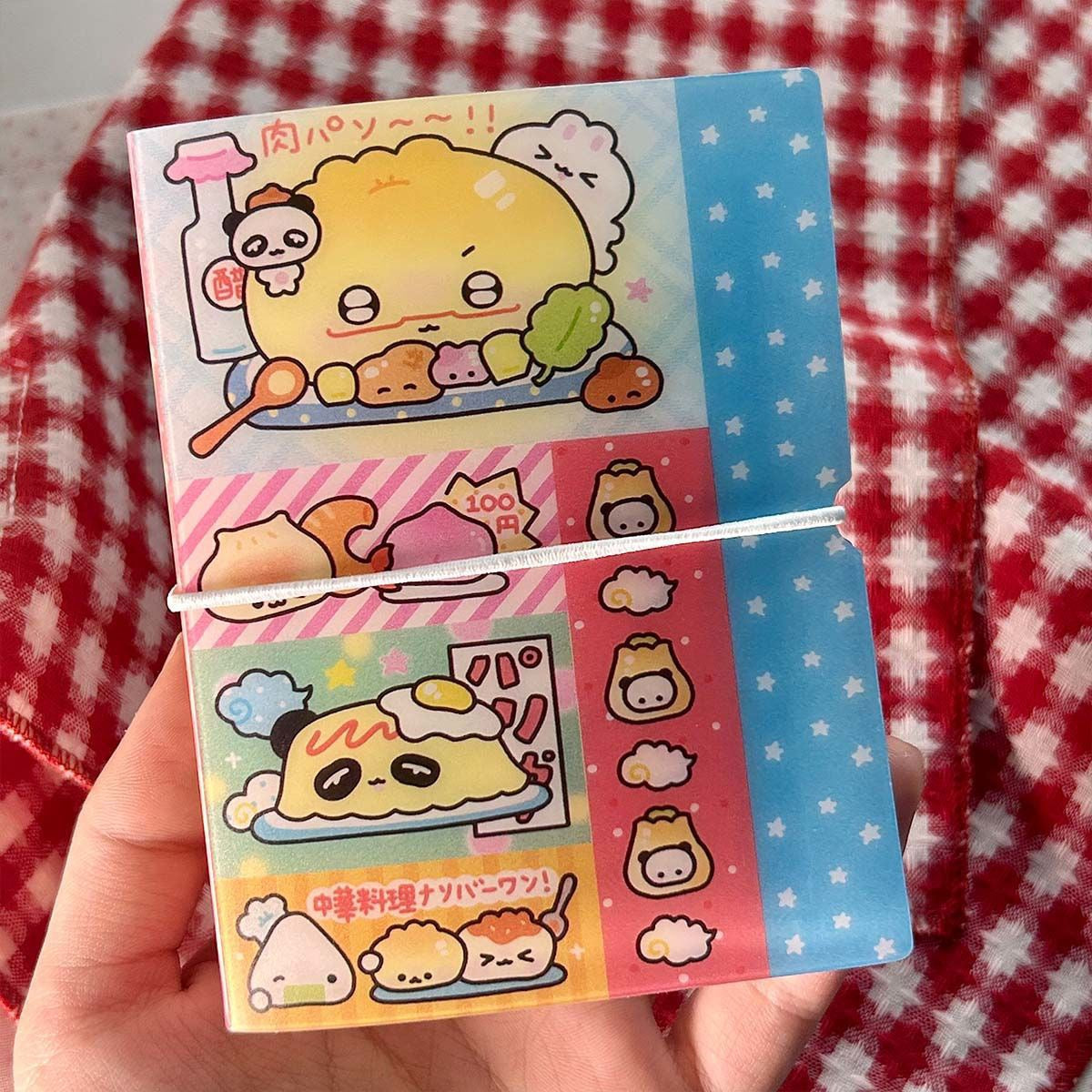 M5 Sticker Storage – Cute 3-Inch Sticker, Memo, and Mini Card Photo Album | MUJI Style, Transparent Film, INS Aesthetic for Journaling