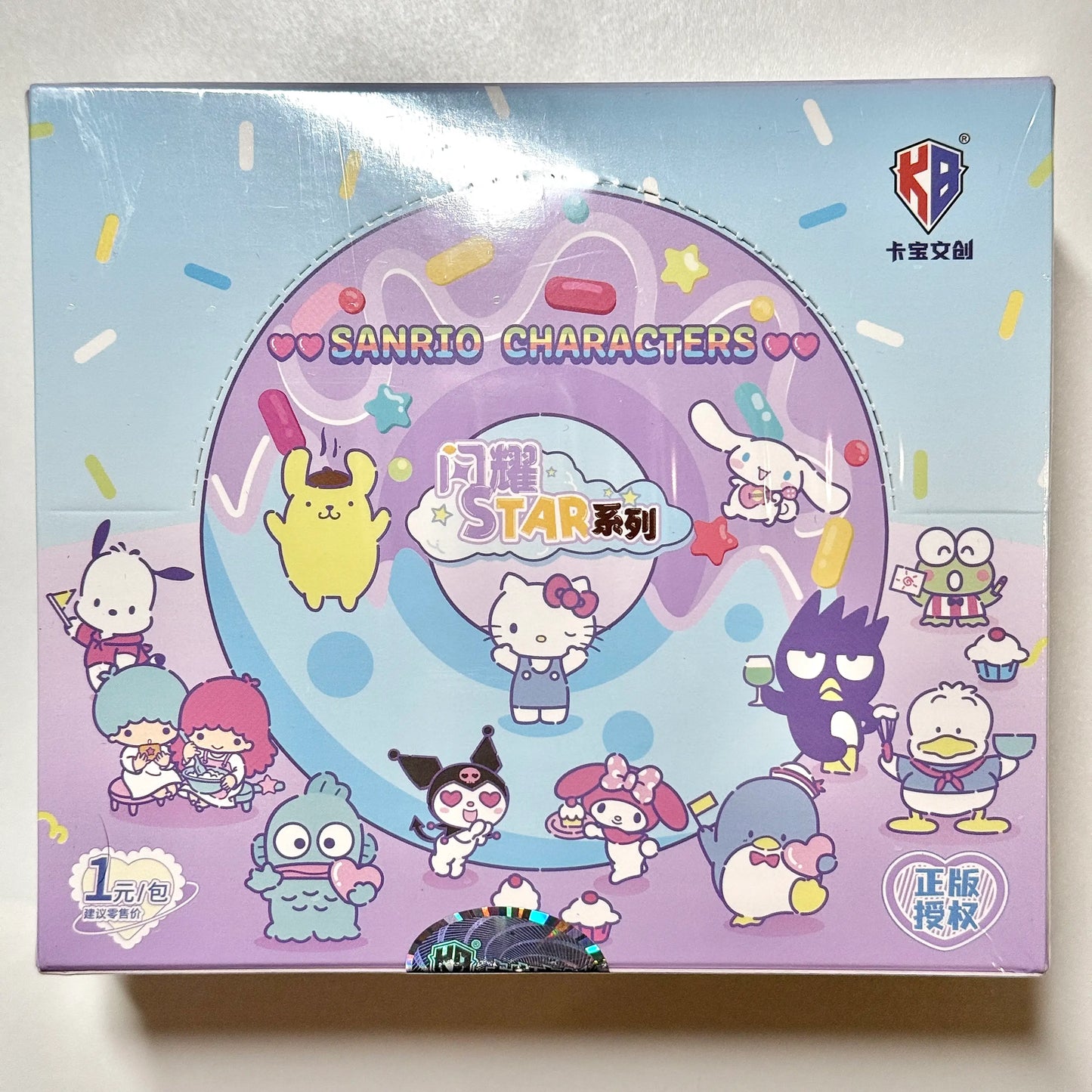 Kabao Sanrio Characters Trading Cards Series 3 V1 Sealed Booster Box
