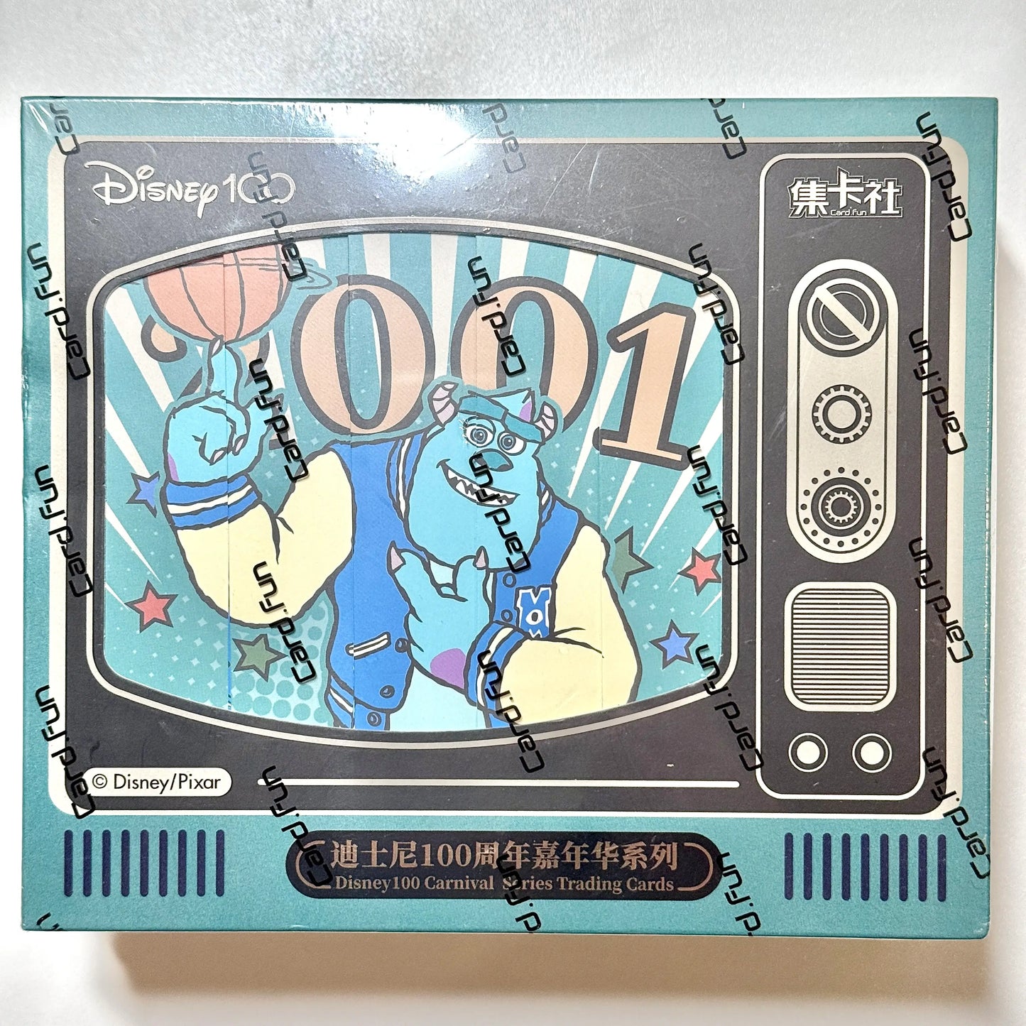 CardFun Disney 100 Carnival Trading Cards Sealed Booster Box