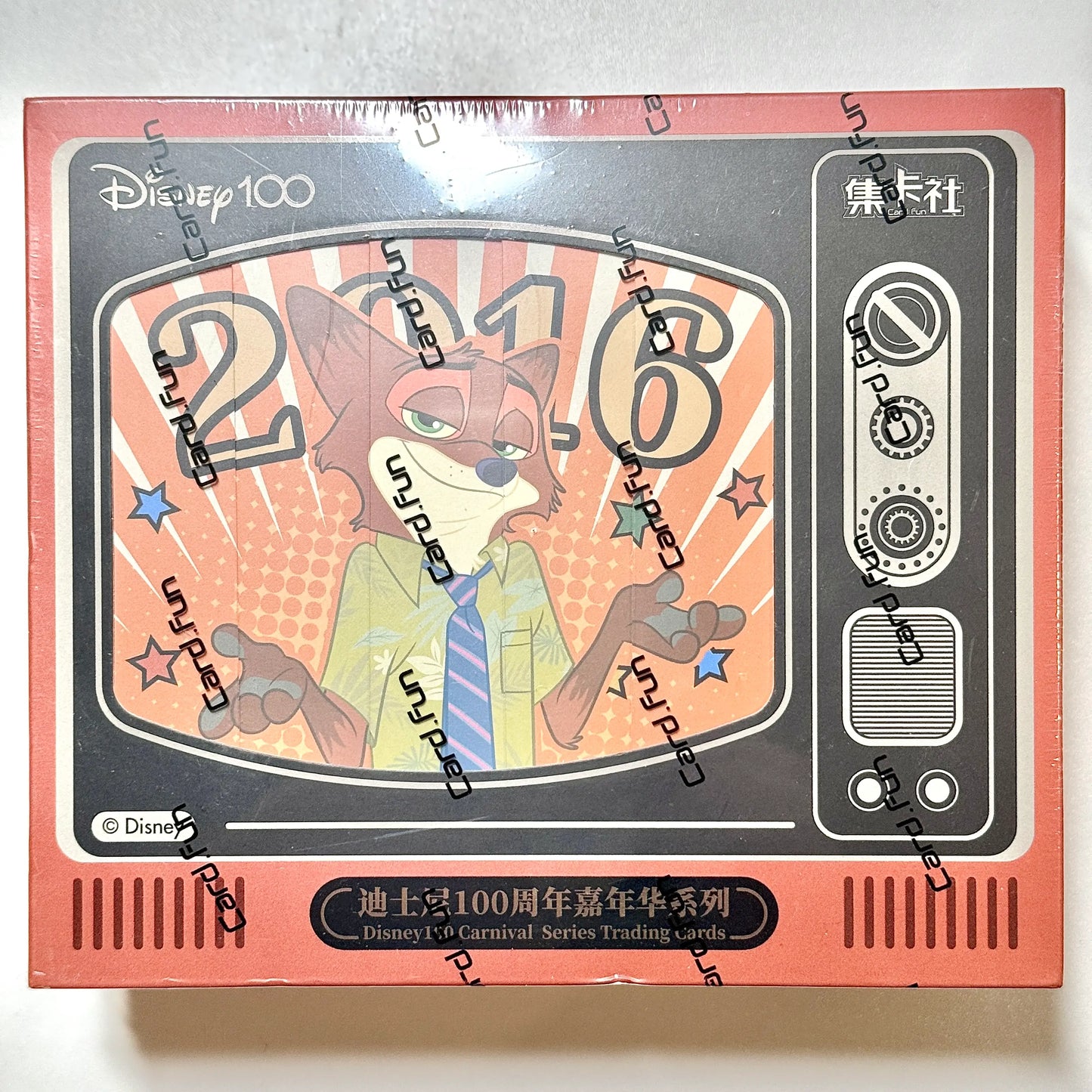 CardFun Disney 100 Carnival Trading Cards Sealed Booster Box