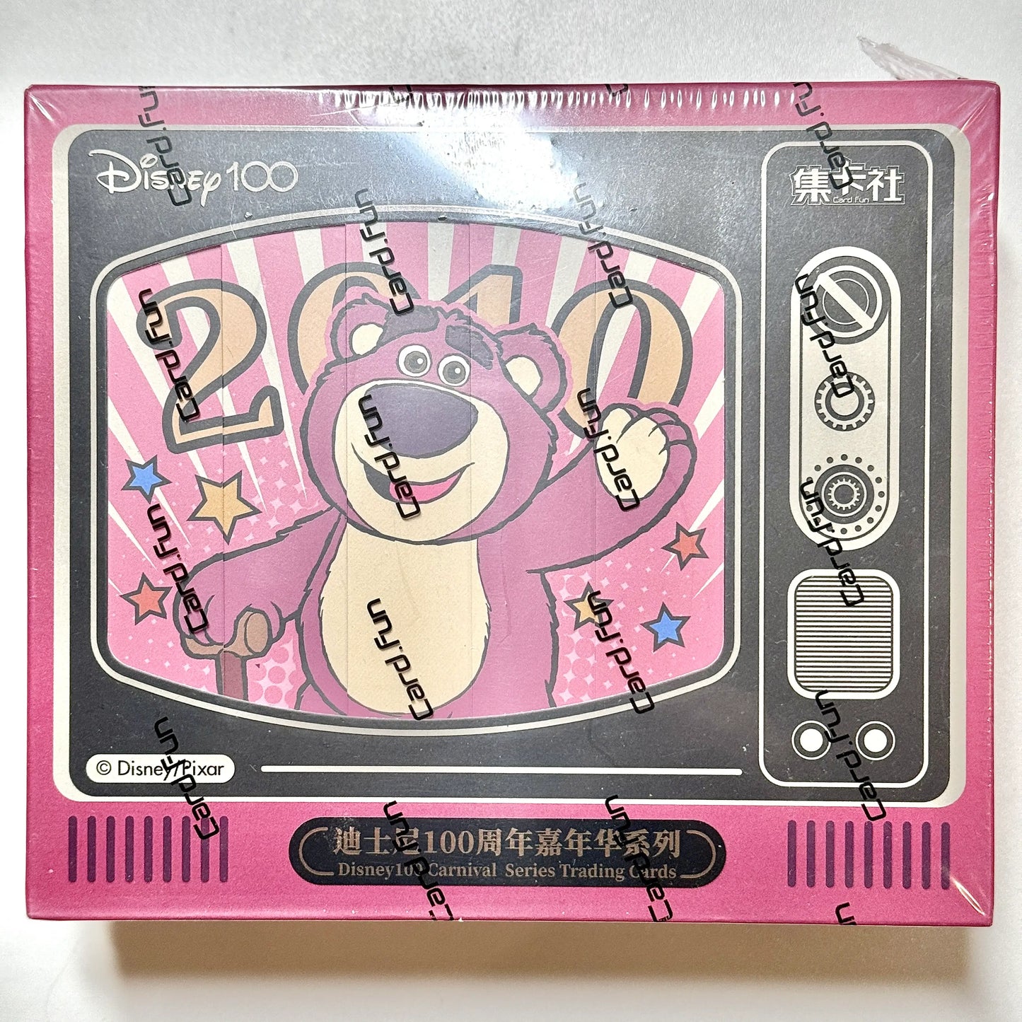 CardFun Disney 100 Carnival Trading Cards Sealed Booster Box