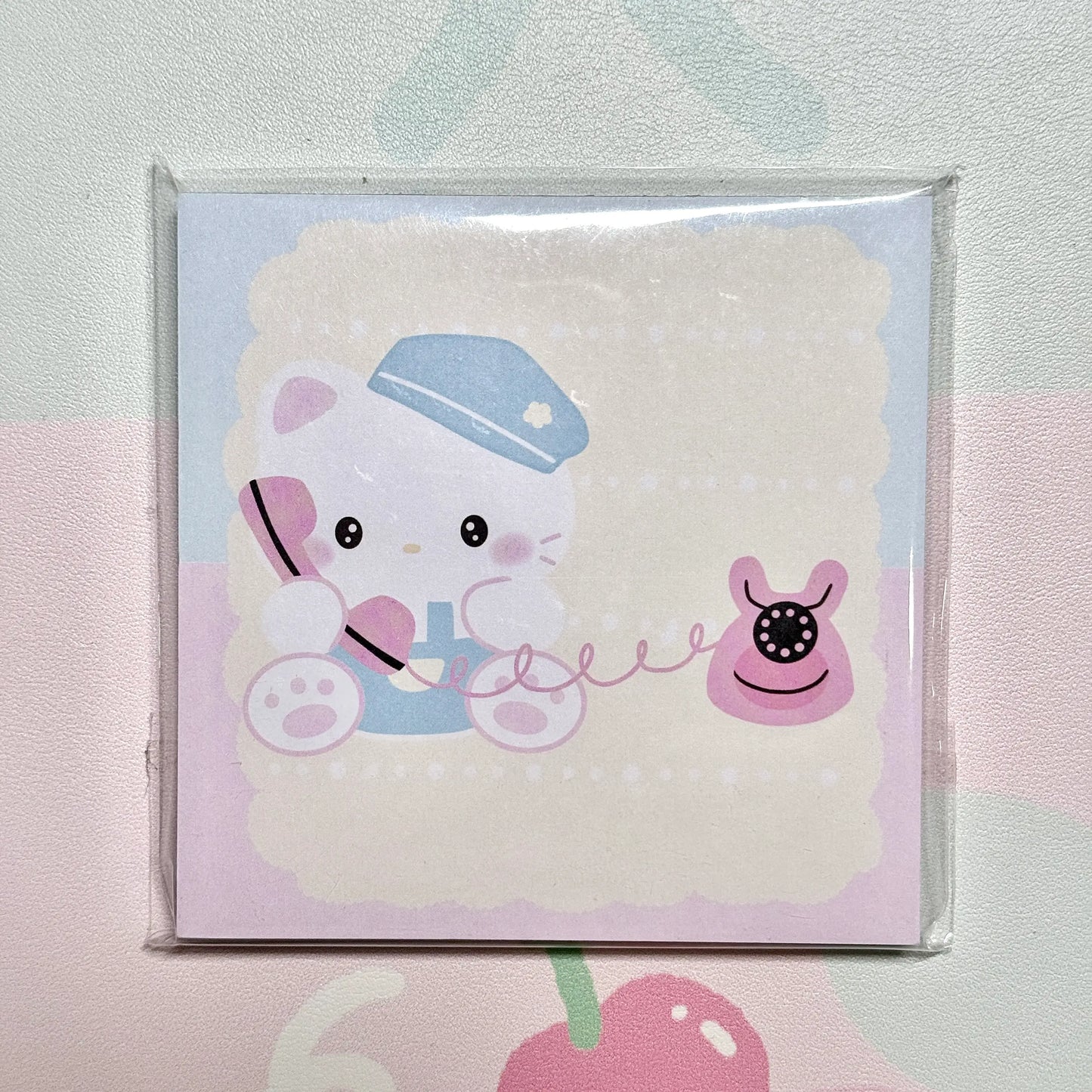 Sanrio Hello Kitty & Melody Memo Pad - 3.5 x 3.5 in, 50 sheets, 1 unit
