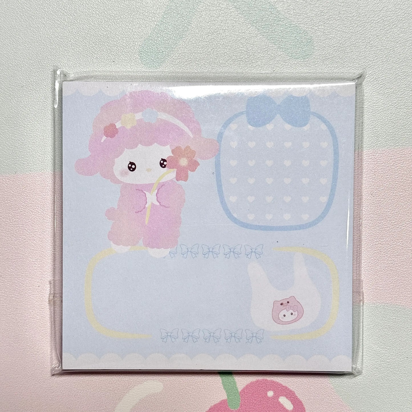 Sanrio Hello Kitty & Melody Memo Pad - 3.5 x 3.5 in, 50 sheets, 1 unit