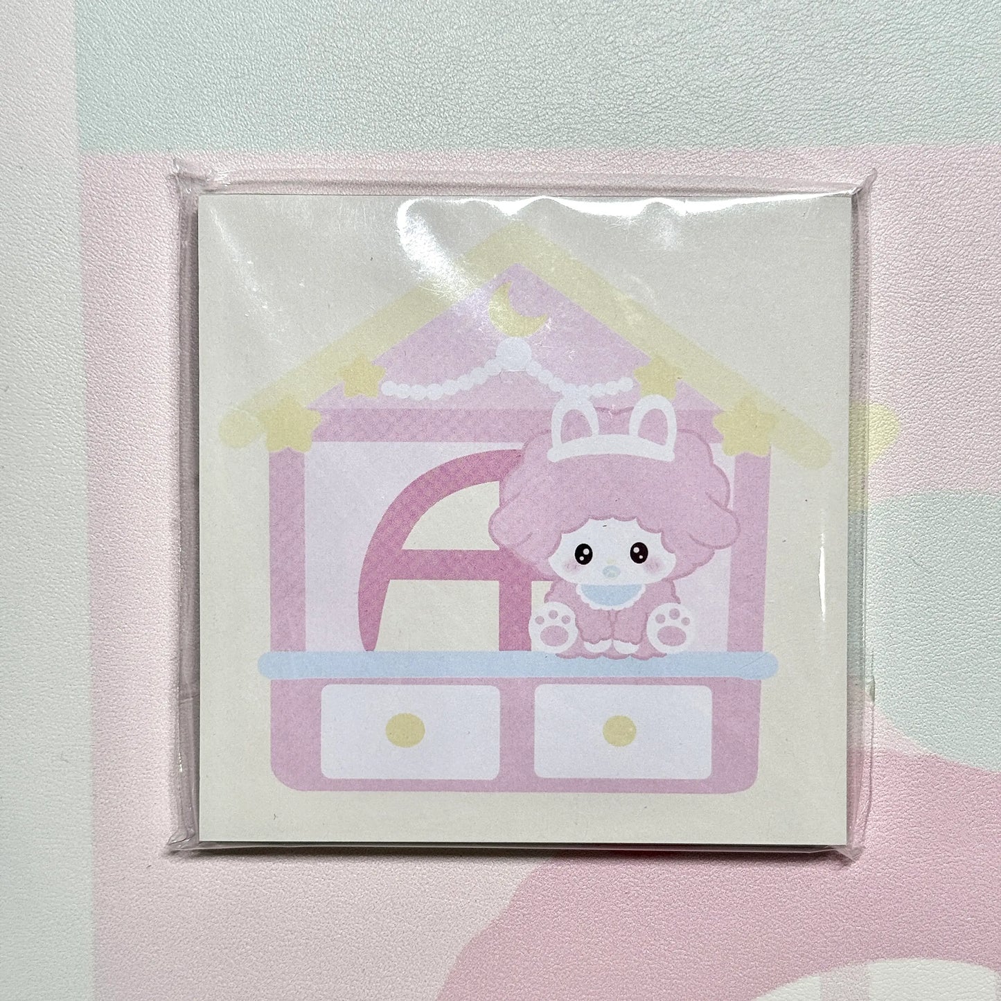 Sanrio Hello Kitty & Melody Memo Pad - 3.5 x 3.5 in, 50 sheets, 1 unit