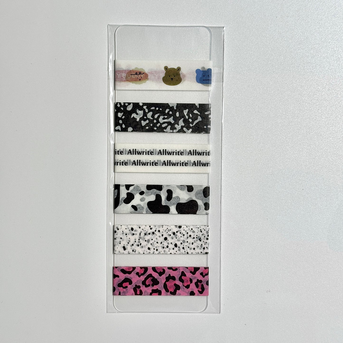 Kawaii Washi Tape Sample Card - 19 in (50 cm)/style