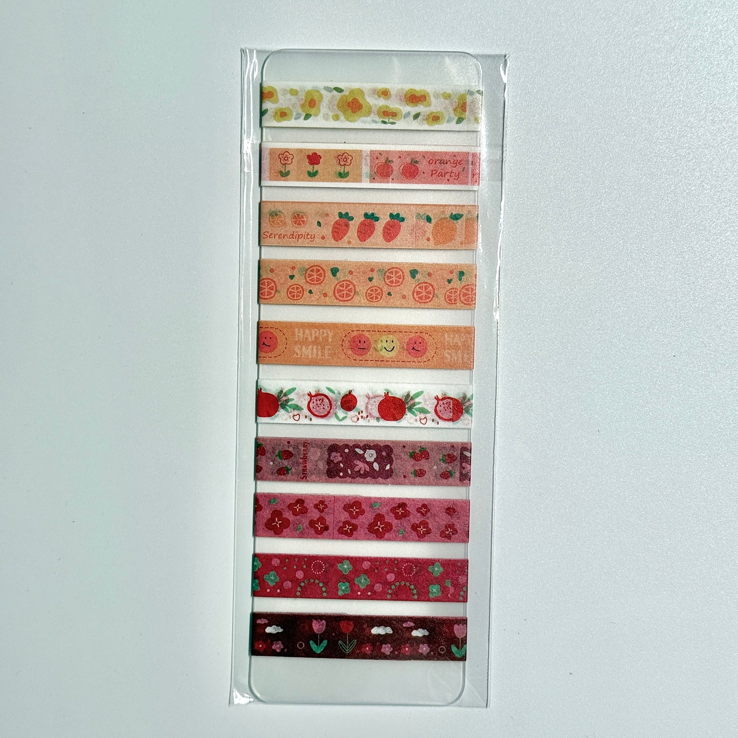 Kawaii Washi Tape Sample Card - 19 in (50 cm)/style