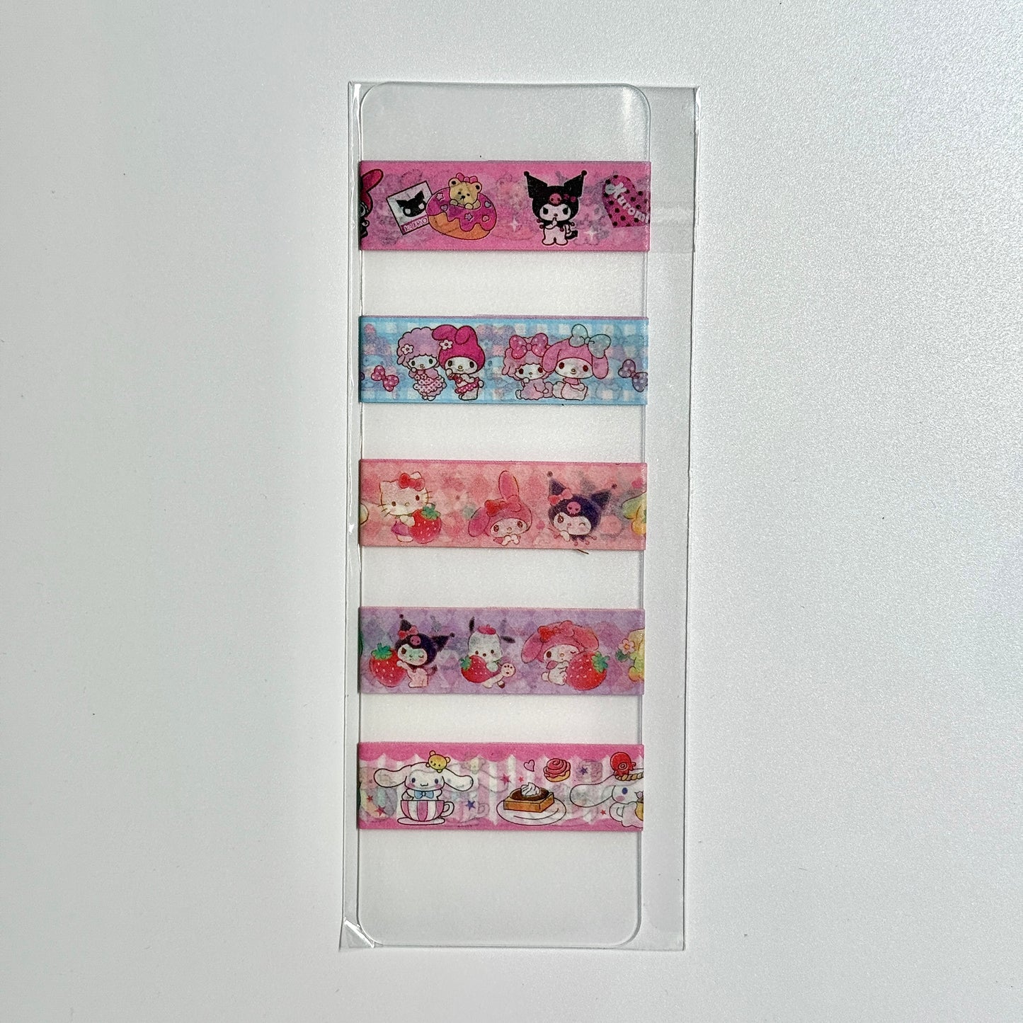Kawaii Washi Tape Sample Card - 19 in (50 cm)/style