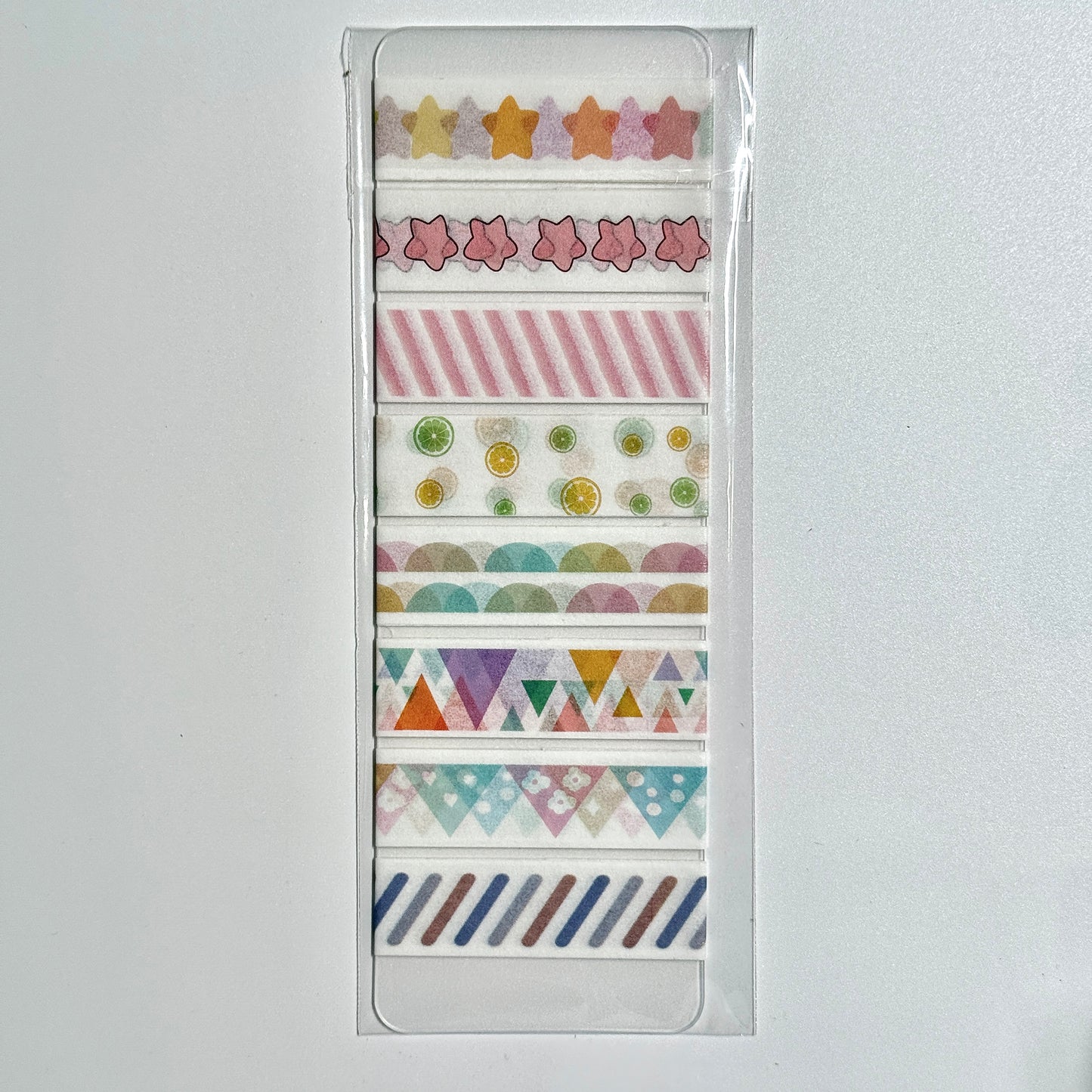 Kawaii Washi Tape Sample Card - 19 in (50 cm)/style