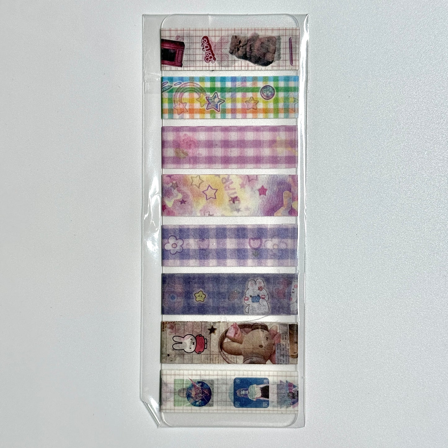 Kawaii Washi Tape Sample Card - 19 in (50 cm)/style