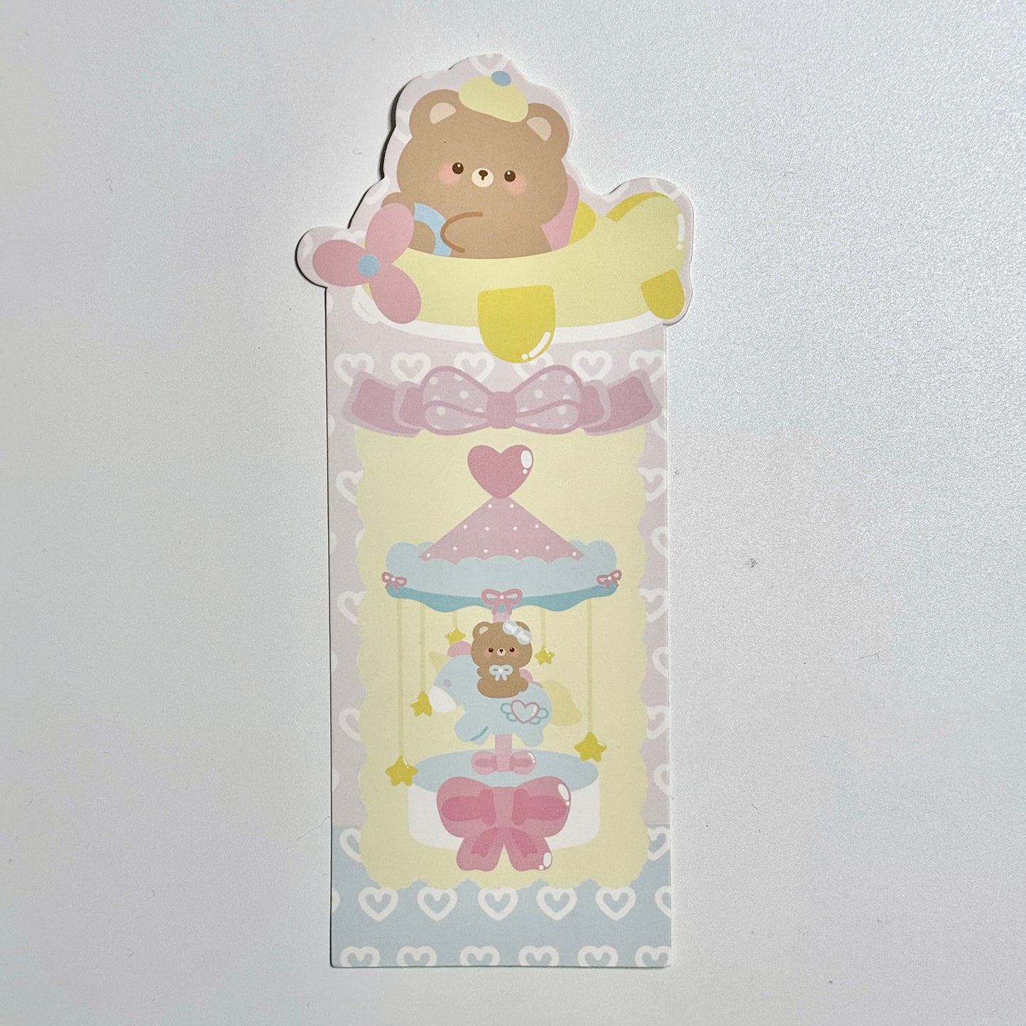 Cute Stationery Cartoon Bookmarks - Matte Cardstock Double-Sided
Printing, 1 Unit