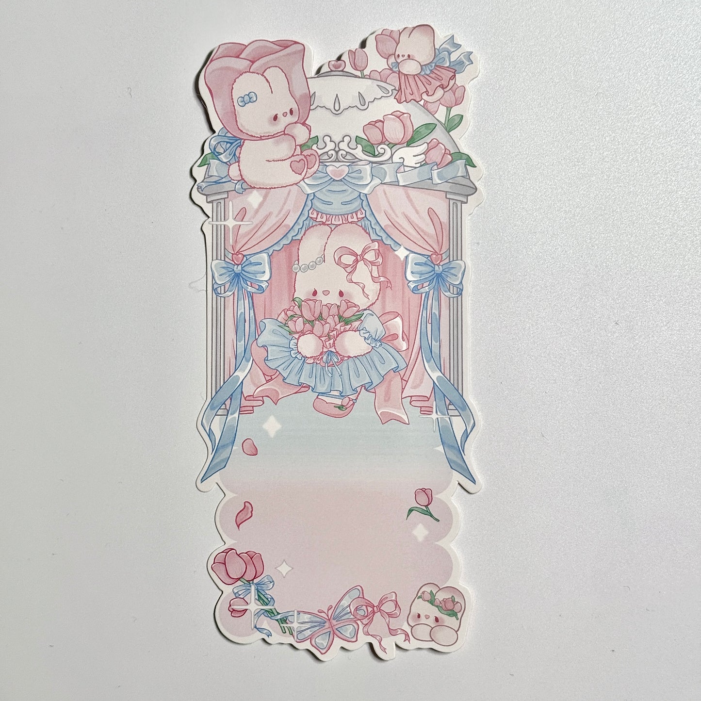 Cute Stationery Cartoon Bookmarks - Matte Cardstock Double-Sided
Printing, 1 Unit