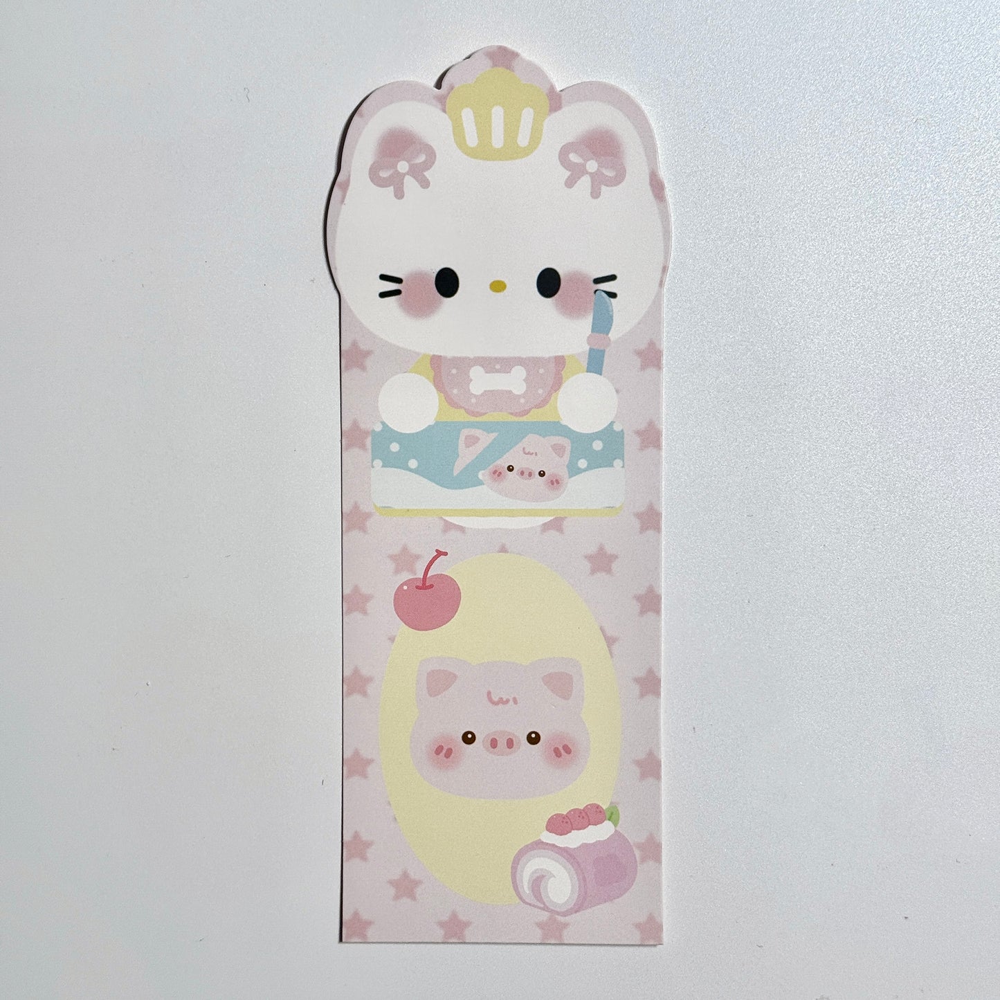 Cute Stationery Sanrio Bookmarks - Matte Cardstock Double-Sided
Printing, 1 Unit