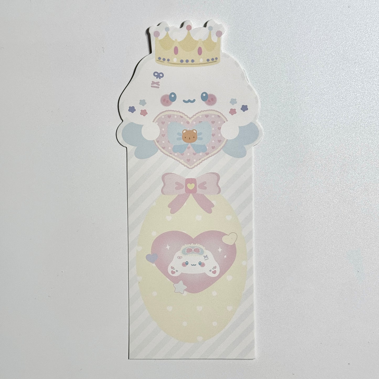 Cute Stationery Sanrio Bookmarks - Matte Cardstock Double-Sided
Printing, 1 Unit