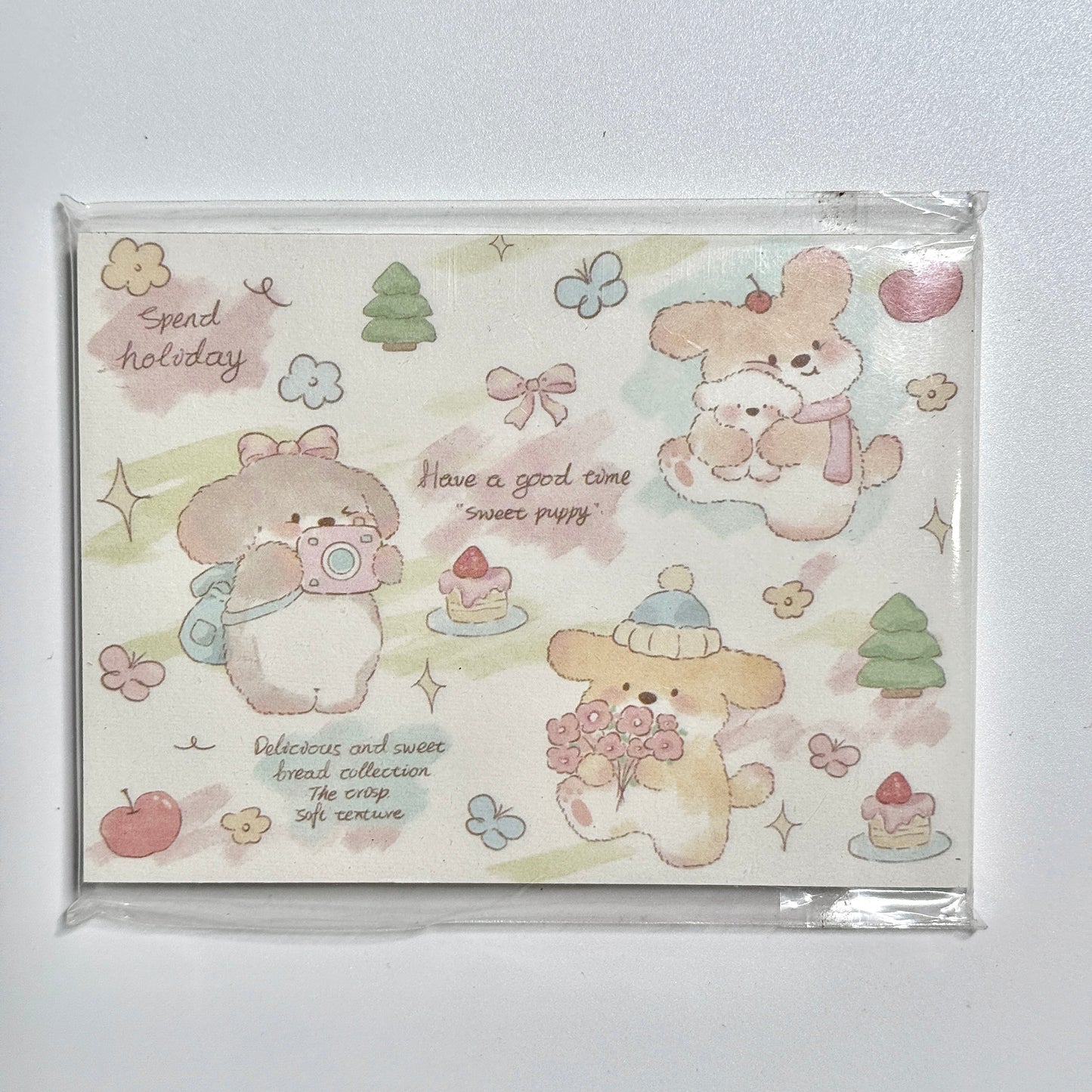 Kawaii Stationery Sugar Tales Memo Pad - 3.15 in x 4.3 in, 50 sheets, 1 unit